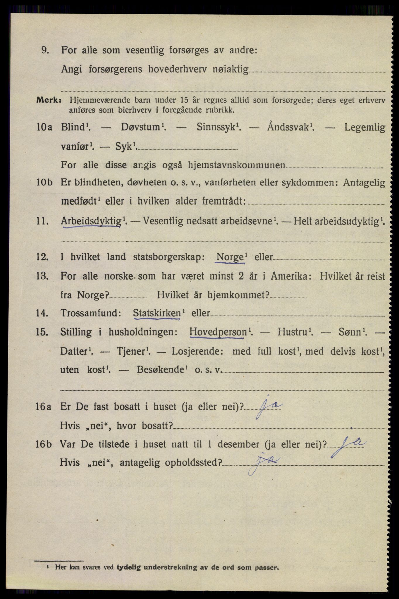 SAKO, 1920 census for Larvik, 1920, p. 13639