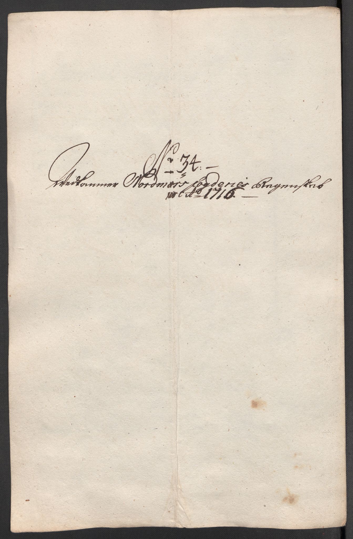 Rentekammeret inntil 1814, Reviderte regnskaper, Fogderegnskap, RA/EA-4092/R56/L3749: Fogderegnskap Nordmøre, 1716, p. 191