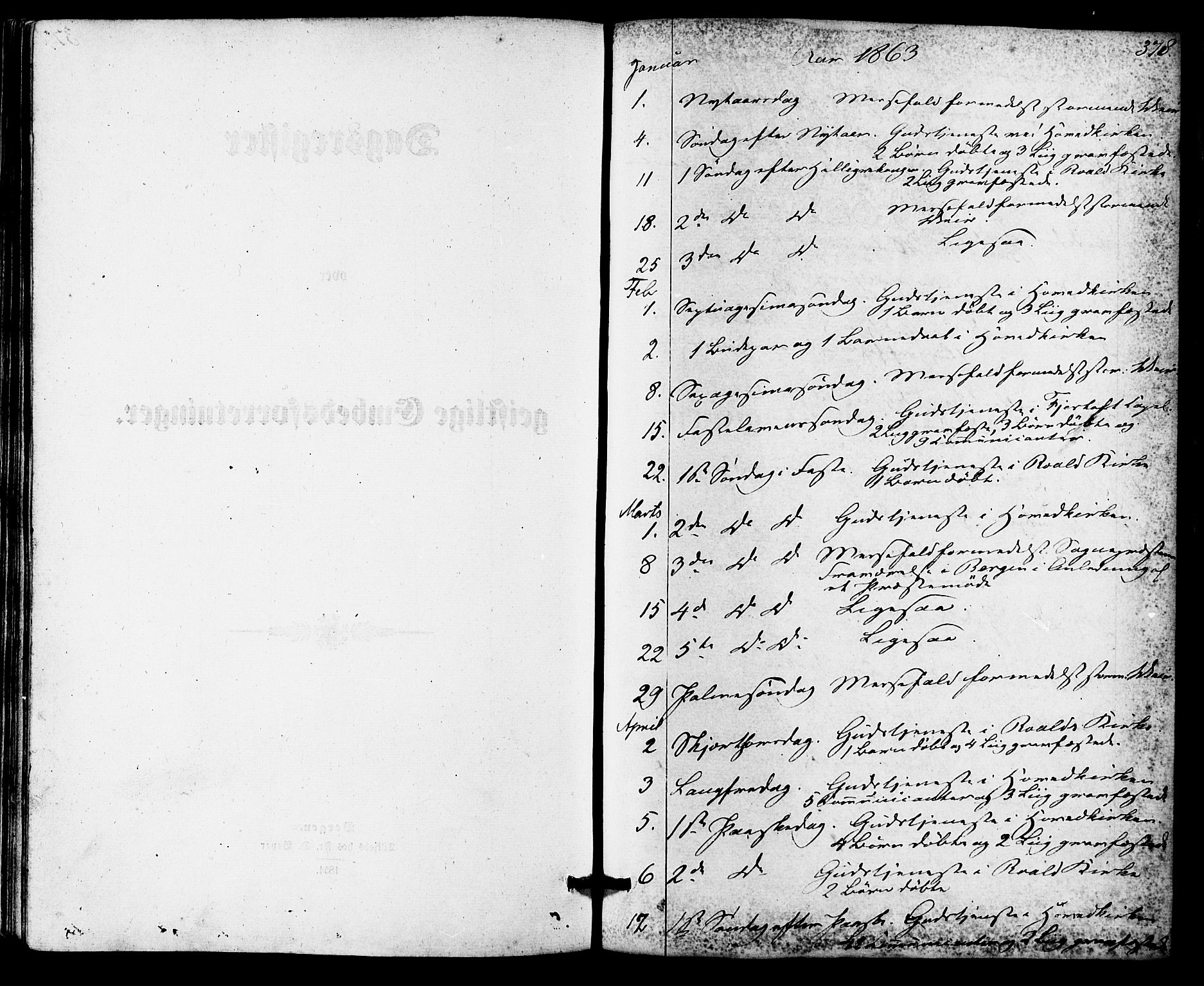 Ministerialprotokoller, klokkerbøker og fødselsregistre - Møre og Romsdal, SAT/A-1454/536/L0498: Parish register (official) no. 536A07, 1862-1875, p. 378