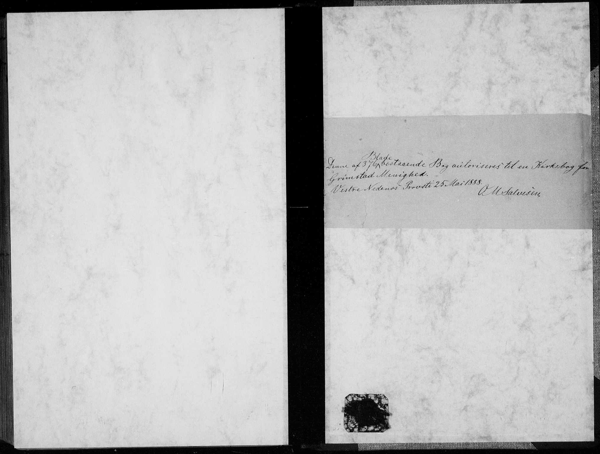 Grimstad sokneprestkontor, AV/SAK-1111-0017/F/Fa/L0003: Parish register (official) no. A 2, 1882-1912