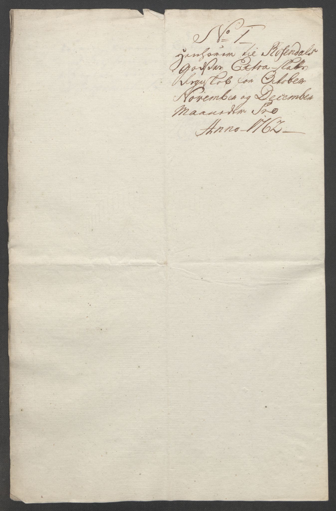 Rentekammeret inntil 1814, Reviderte regnskaper, Fogderegnskap, RA/EA-4092/R49/L3157: Ekstraskatten Rosendal Baroni, 1762-1772, p. 13
