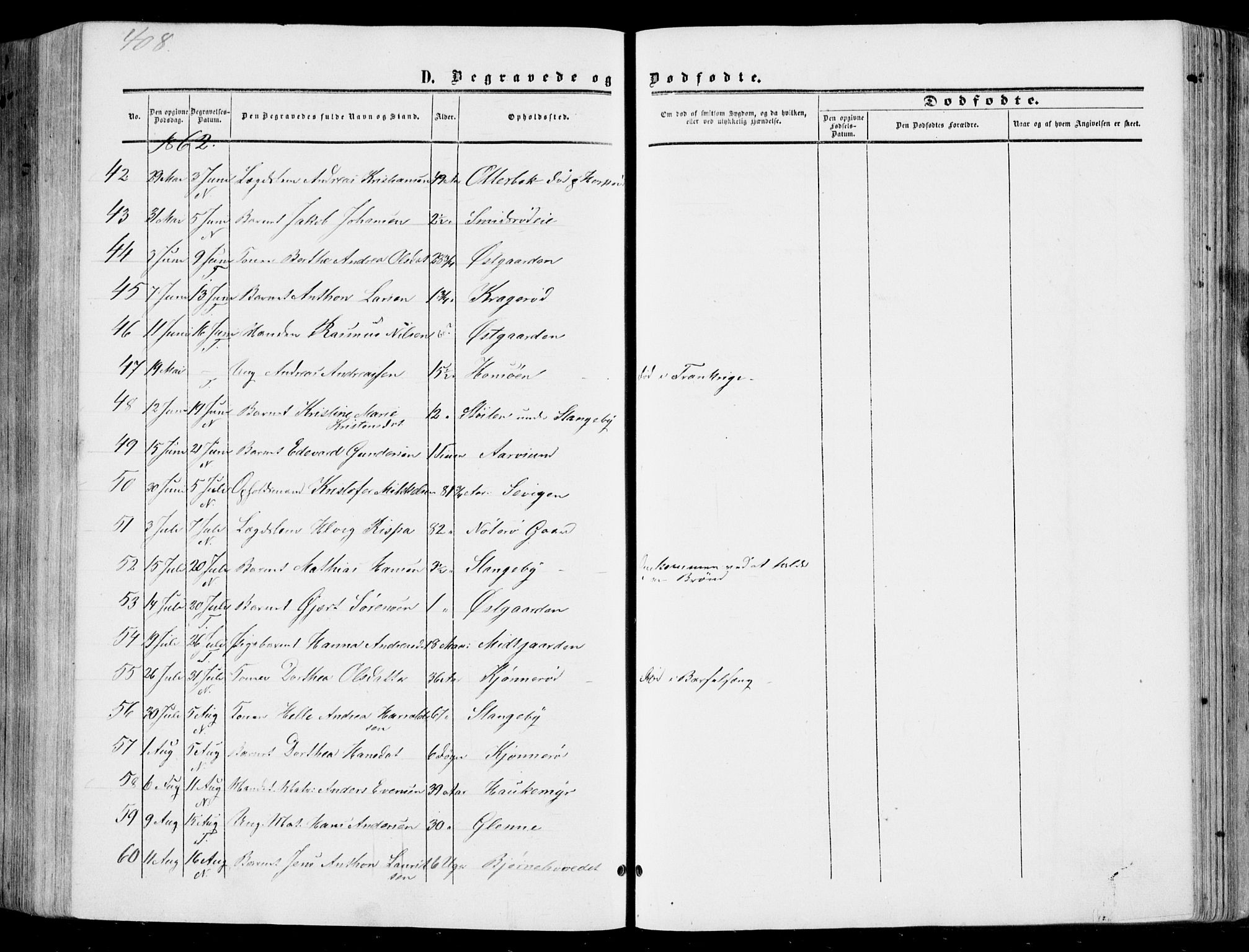 Nøtterøy kirkebøker, SAKO/A-354/F/Fa/L0006: Parish register (official) no. I 6, 1852-1864, p. 408