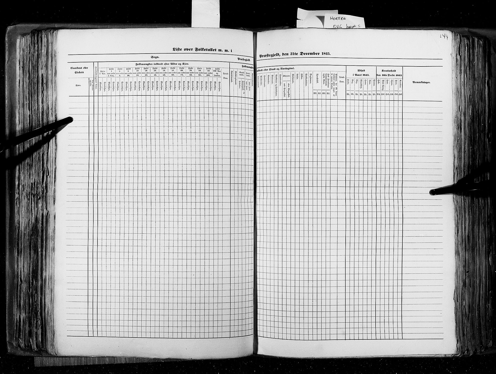 RA, Census 1845, vol. 8: Romsdal amt og Søndre Trondhjems amt, 1845, p. 244