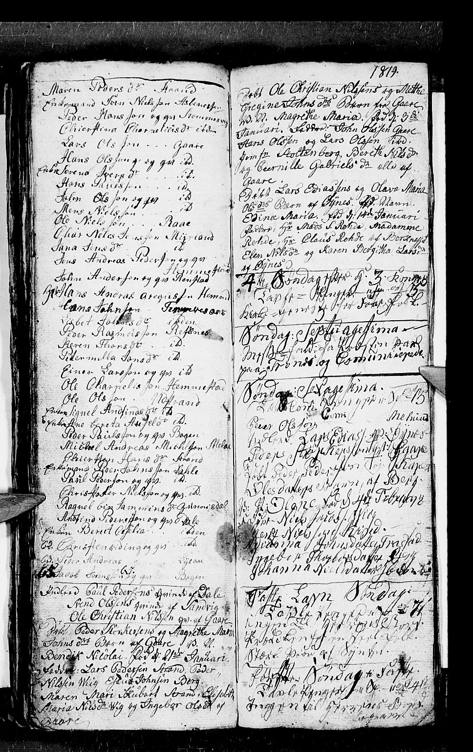 Kvæfjord sokneprestkontor, AV/SATØ-S-1323/G/Ga/Gab/L0001klokker: Parish register (copy) no. 1, 1806-1824