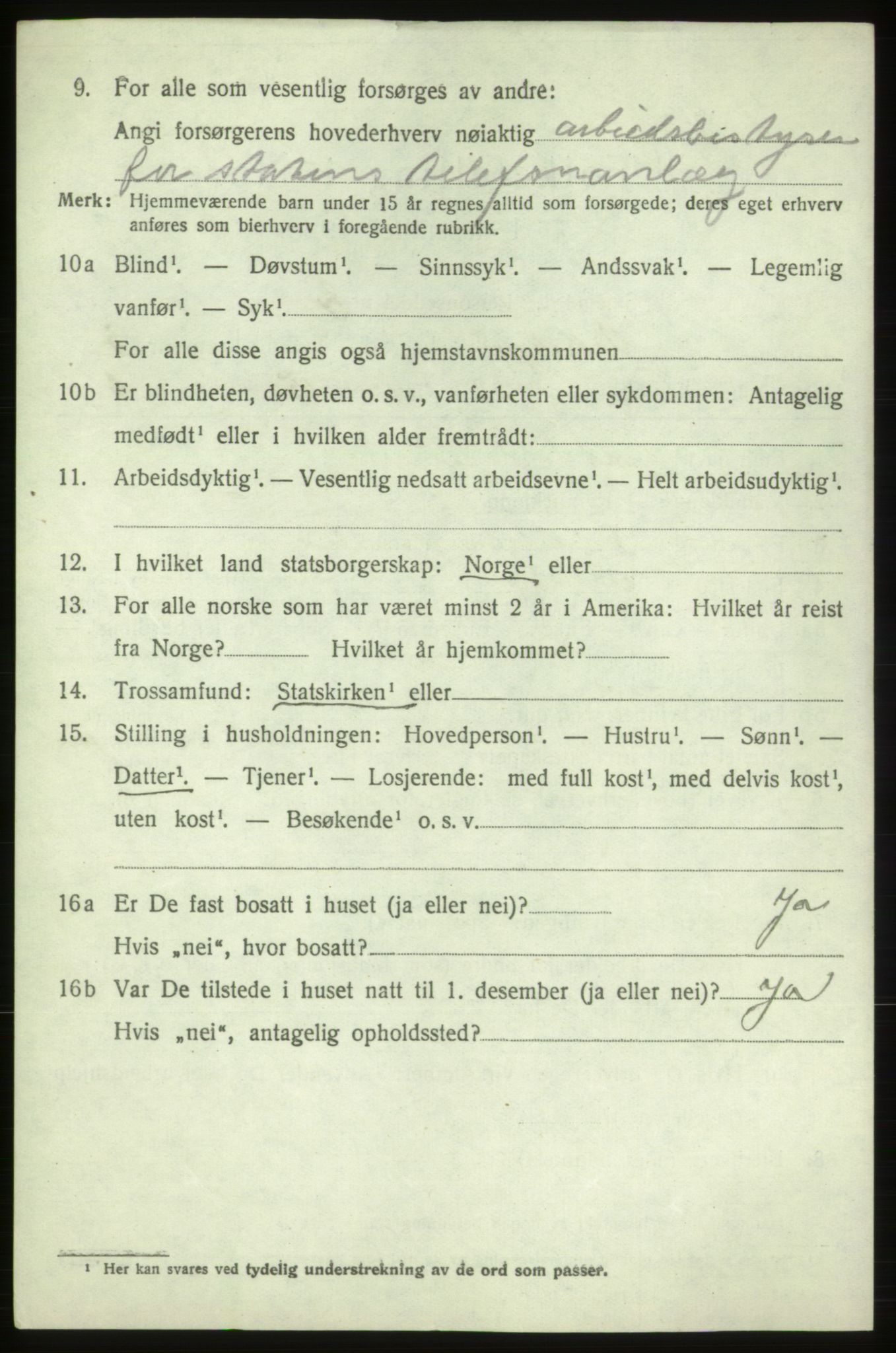 SAB, 1920 census for Vikebygd, 1920, p. 1548