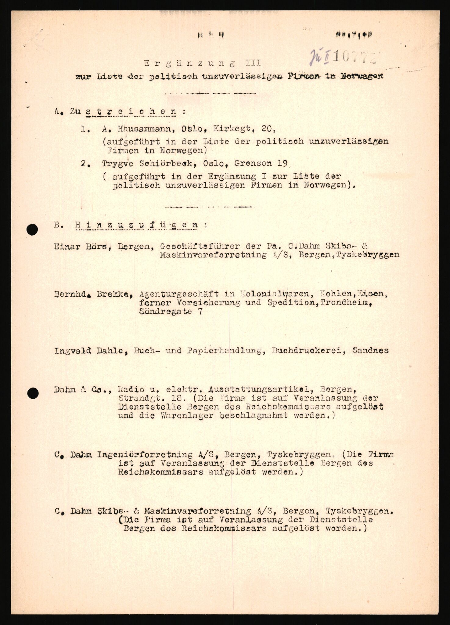 Forsvarets Overkommando. 2 kontor. Arkiv 11.4. Spredte tyske arkivsaker, AV/RA-RAFA-7031/D/Dar/Darb/L0003: Reichskommissariat - Hauptabteilung Vervaltung, 1940-1945, p. 1673