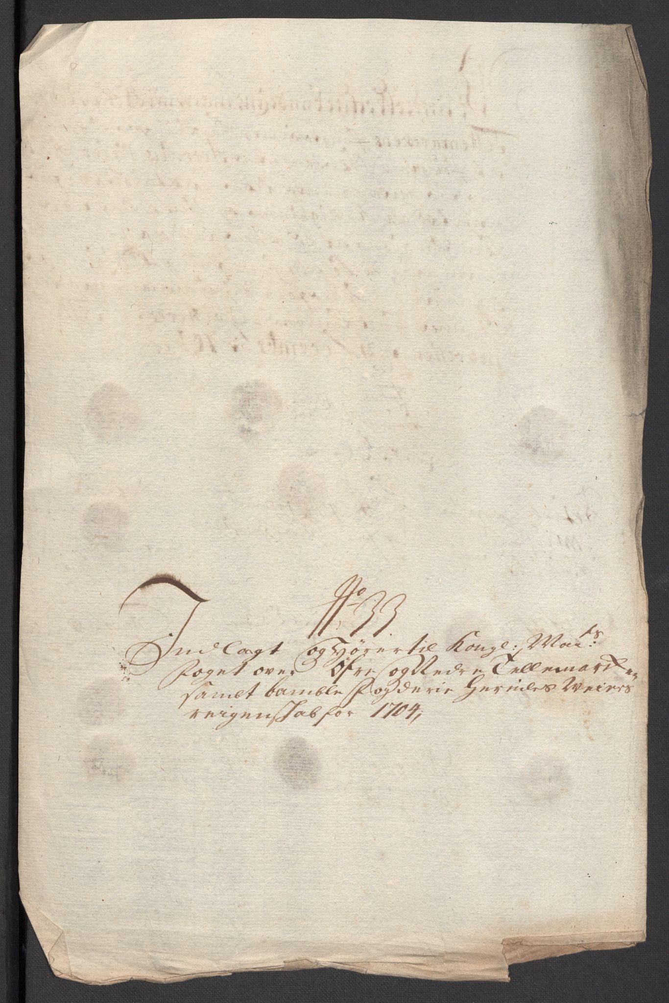 Rentekammeret inntil 1814, Reviderte regnskaper, Fogderegnskap, AV/RA-EA-4092/R36/L2112: Fogderegnskap Øvre og Nedre Telemark og Bamble, 1704, p. 219