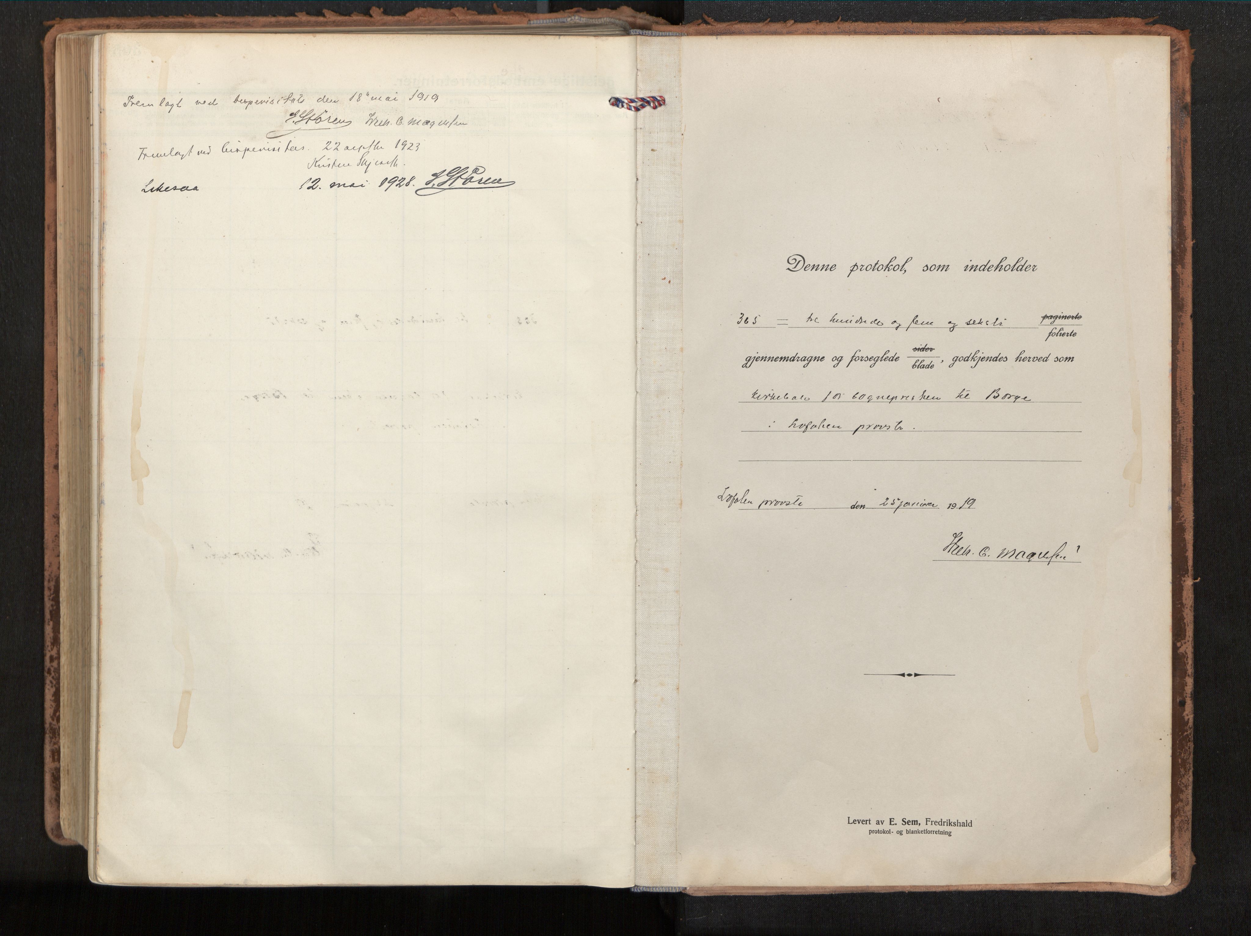 Ministerialprotokoller, klokkerbøker og fødselsregistre - Nordland, SAT/A-1459/880/L1136: Parish register (official) no. 880A10, 1919-1927