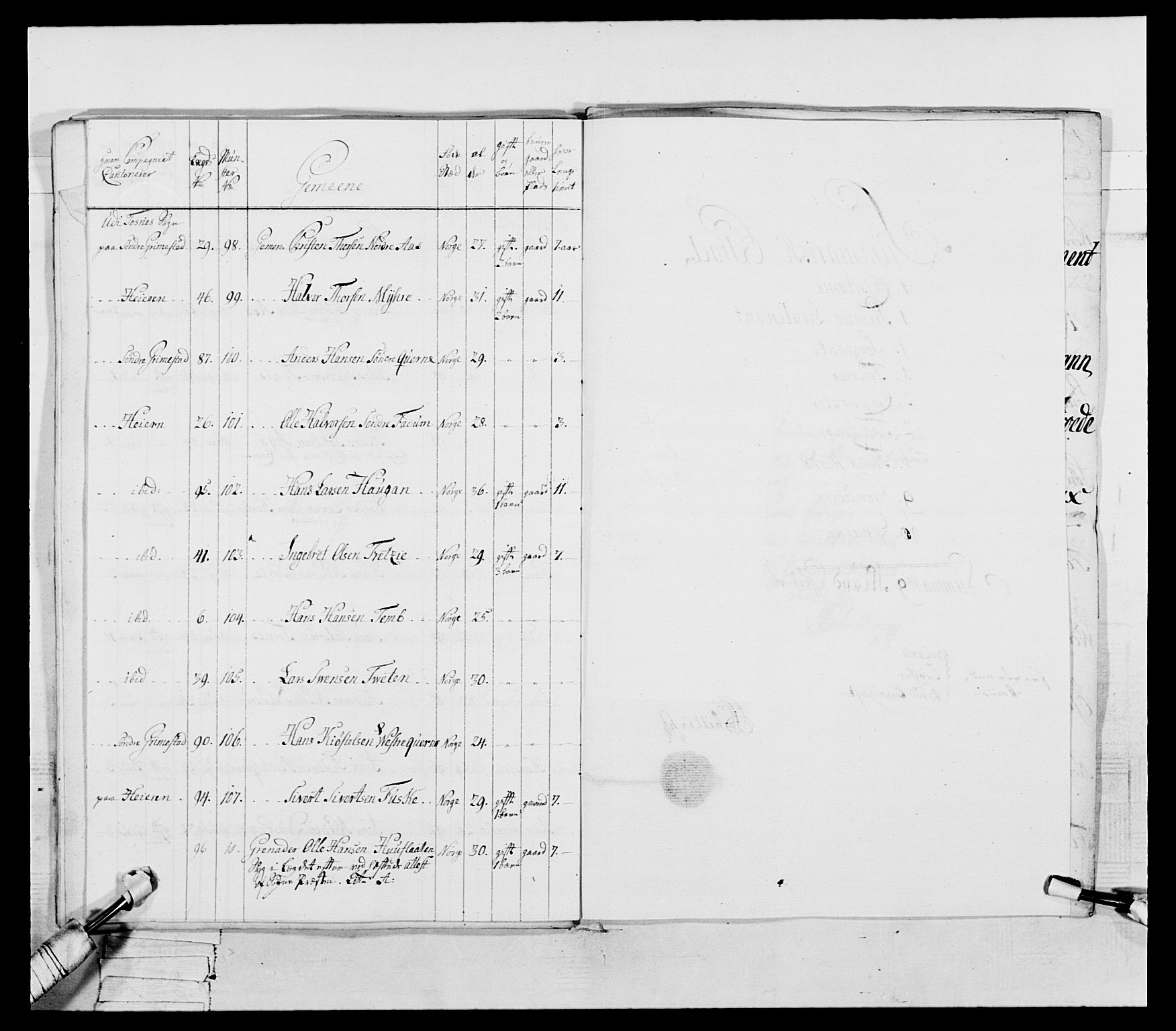 Generalitets- og kommissariatskollegiet, Det kongelige norske kommissariatskollegium, AV/RA-EA-5420/E/Eh/L0054: 2. Smålenske nasjonale infanteriregiment, 1769-1776, p. 78