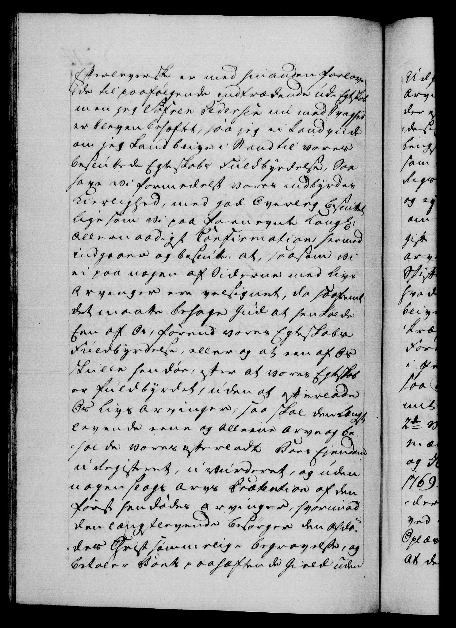 Danske Kanselli 1572-1799, AV/RA-EA-3023/F/Fc/Fca/Fcaa/L0044: Norske registre, 1769-1771, p. 214b