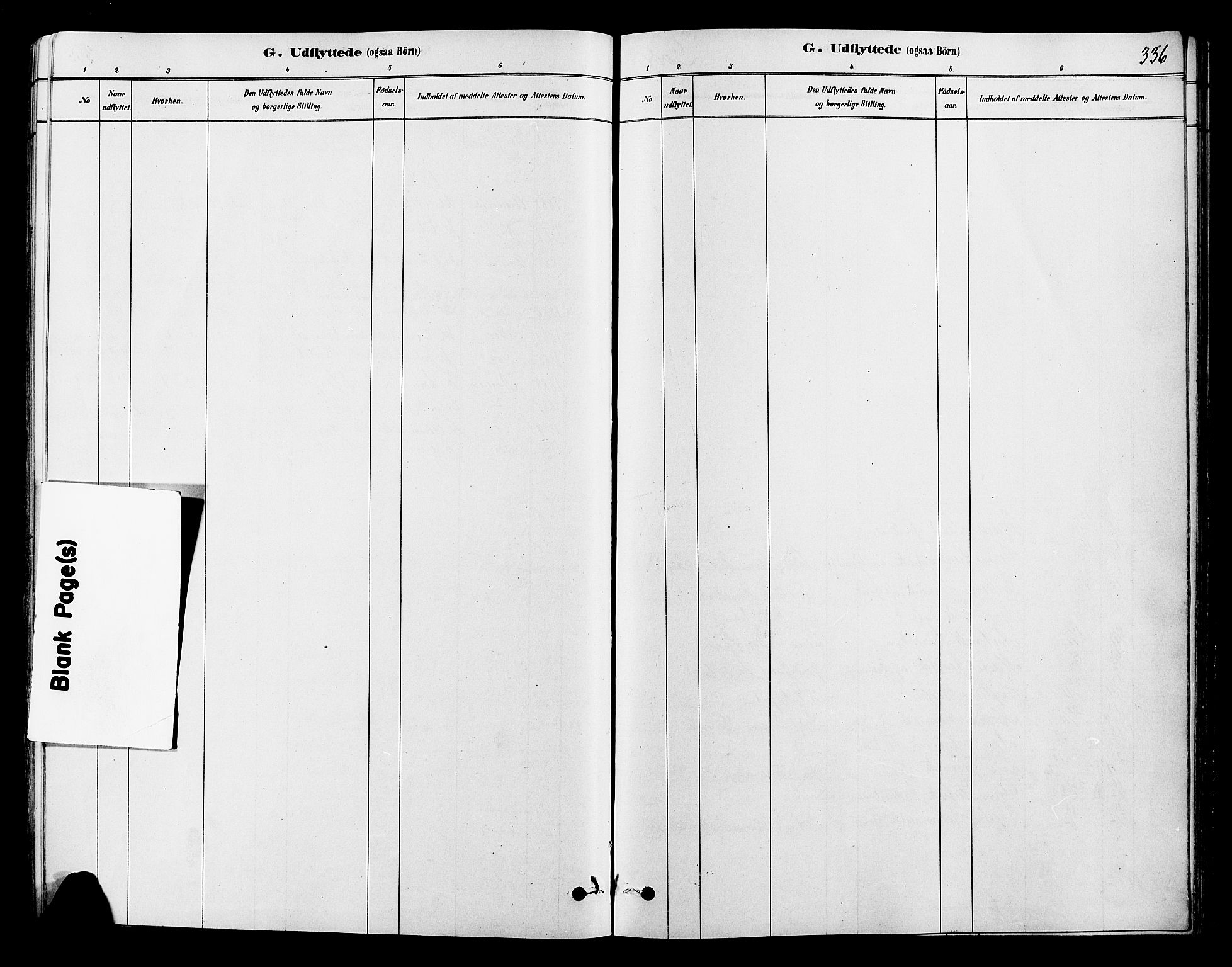 Ringsaker prestekontor, AV/SAH-PREST-014/L/La/L0009: Parish register (copy) no. 9, 1879-1890, p. 336