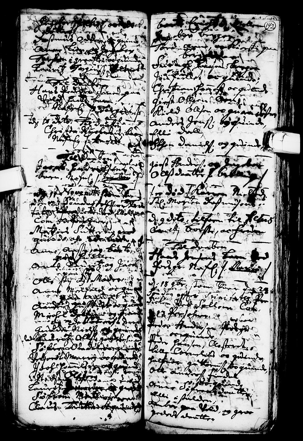 Solum kirkebøker, SAKO/A-306/F/Fa/L0001: Parish register (official) no. I 1, 1701-1716, p. 142
