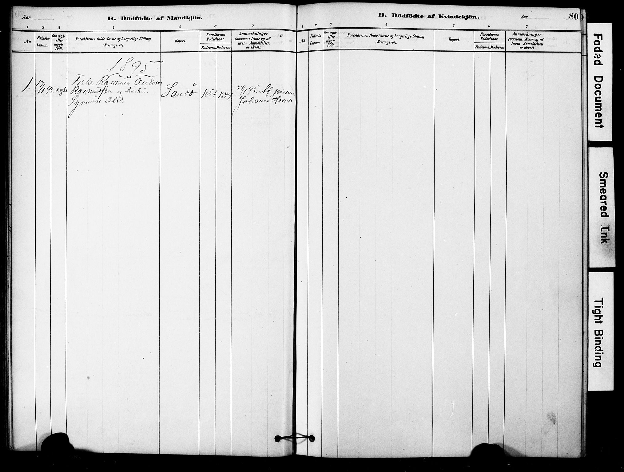 Ministerialprotokoller, klokkerbøker og fødselsregistre - Møre og Romsdal, AV/SAT-A-1454/561/L0729: Parish register (official) no. 561A03, 1878-1900, p. 80