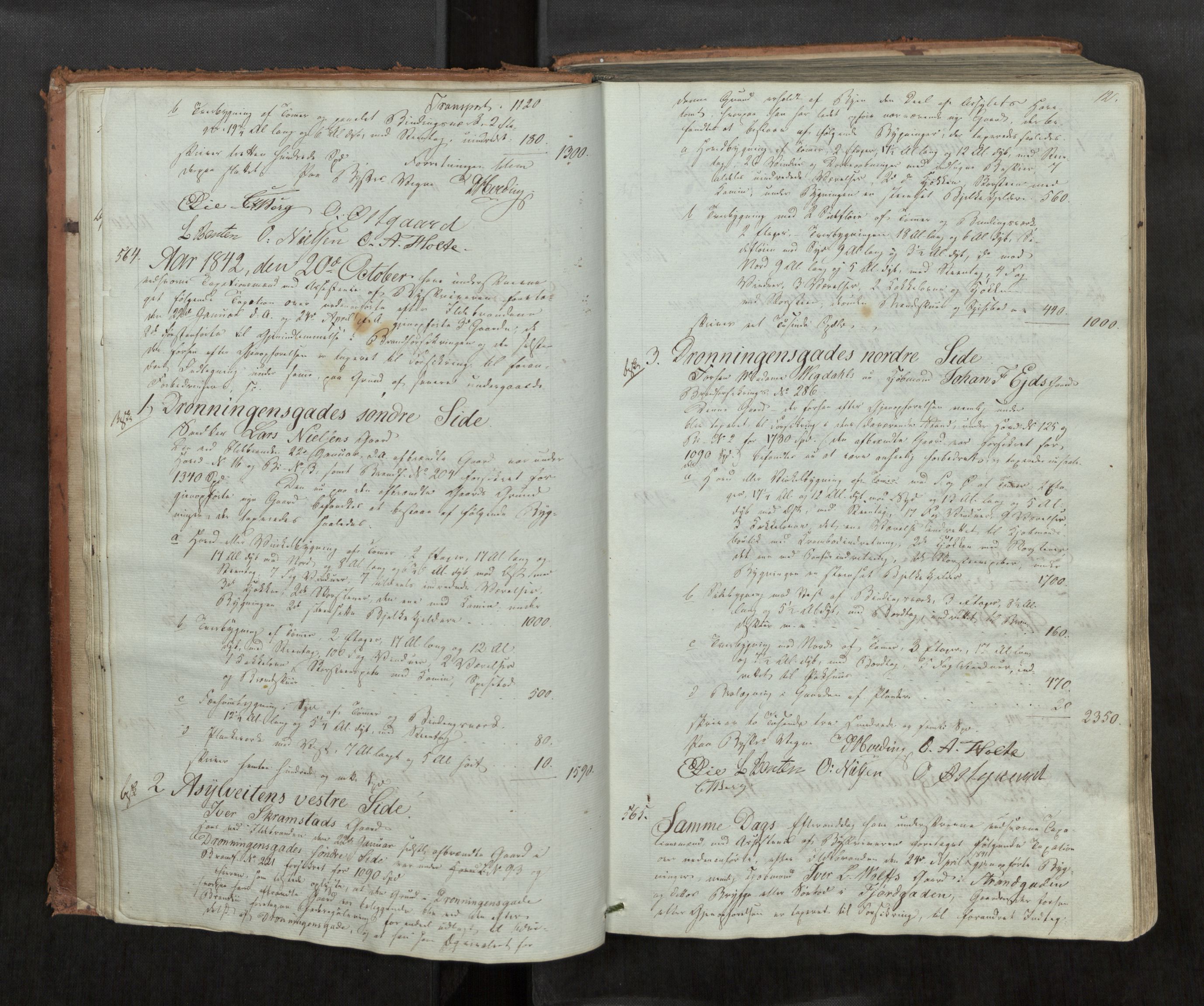 Norges Brannkasse Trondheim magistrat, AV/SAT-A-5590/Fa/L0014: Branntakstprotokoll K16, 1842-1845, p. 12