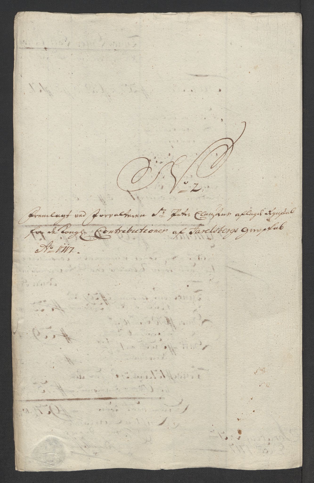 Rentekammeret inntil 1814, Reviderte regnskaper, Fogderegnskap, RA/EA-4092/R32/L1881: Fogderegnskap Jarlsberg grevskap, 1717, p. 130