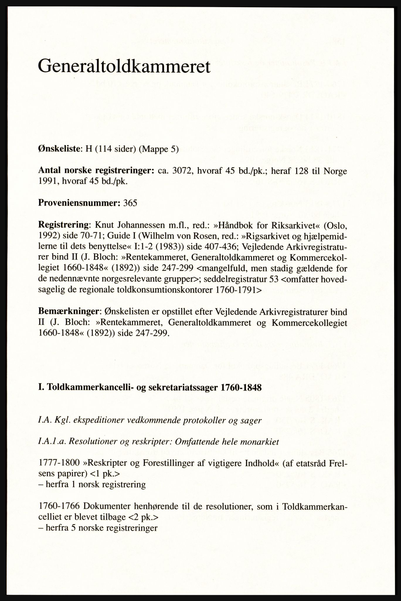 Publikasjoner utgitt av Arkivverket, PUBL/PUBL-001/A/0002: Erik Gøbel: NOREG, Tværregistratur over norgesrelevant materiale i Rigsarkivet i København (2000), 2000, p. 159