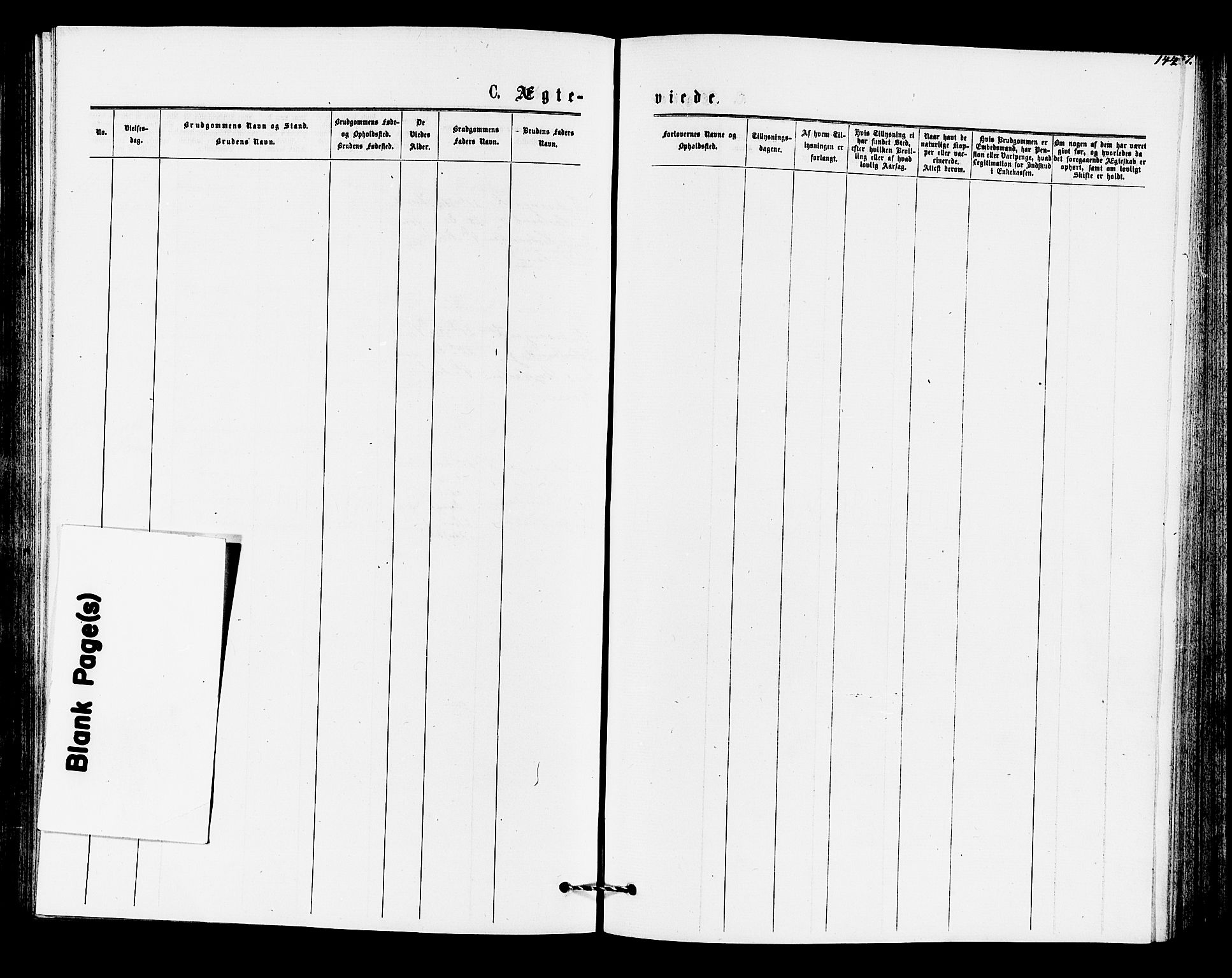 Rollag kirkebøker, AV/SAKO-A-240/F/Fa/L0010: Parish register (official) no. I 10, 1874-1877, p. 144