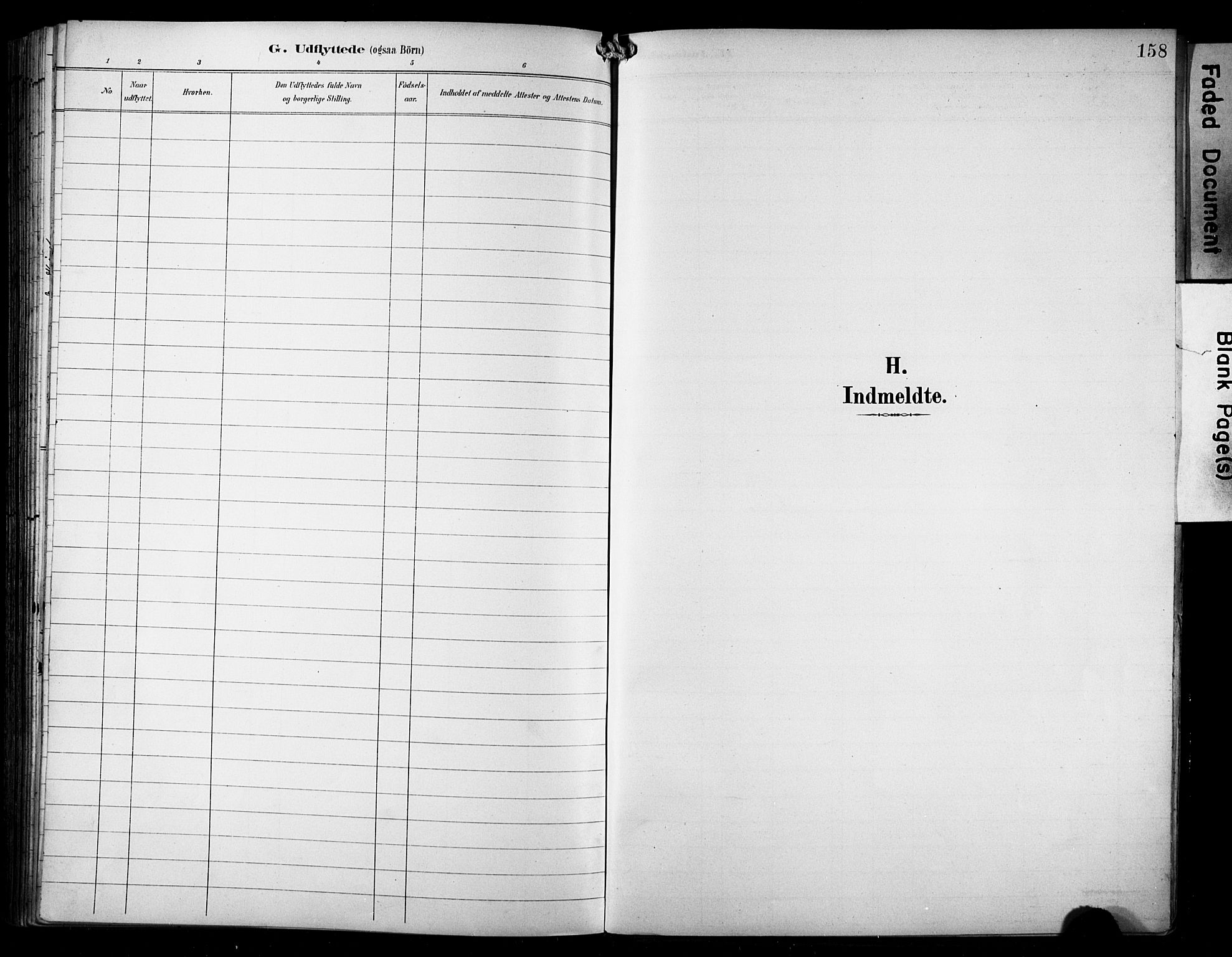 Avaldsnes sokneprestkontor, SAST/A -101851/H/Ha/Haa/L0016: Parish register (official) no. A 16, 1893-1918, p. 158