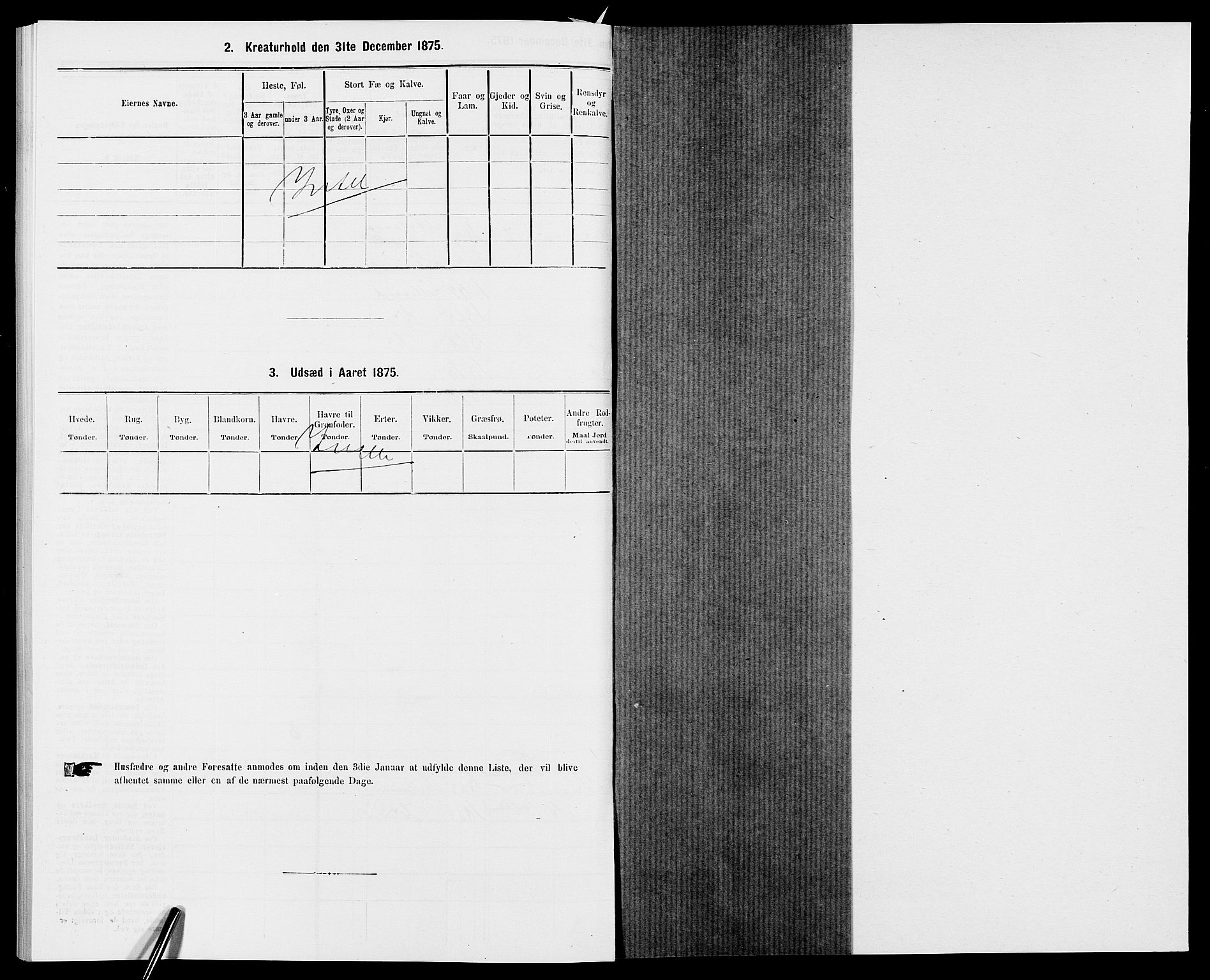 SAK, 1875 census for 0905B Vestre Moland/Lillesand, 1875, p. 104