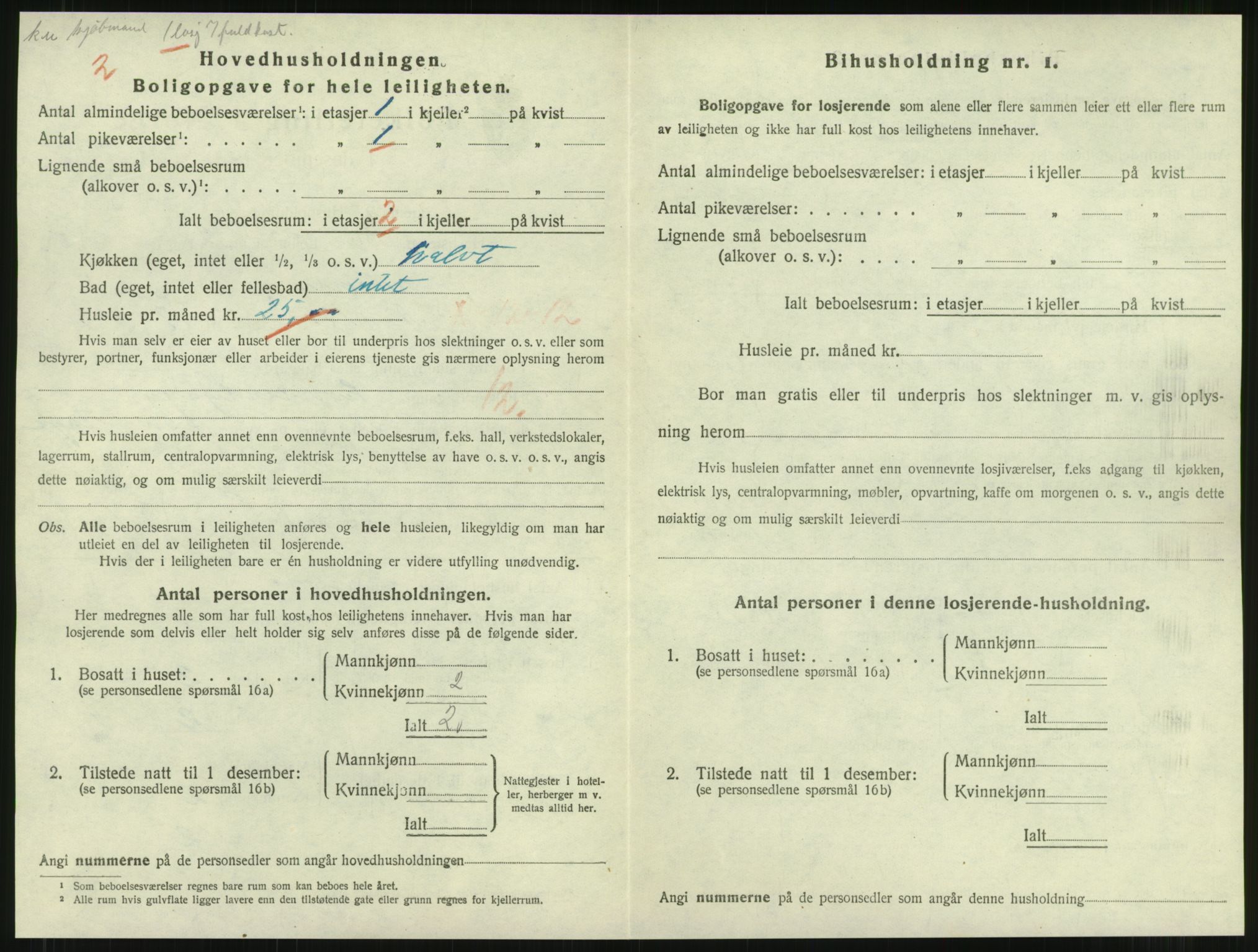 SAT, 1920 census for Namsos, 1920, p. 876