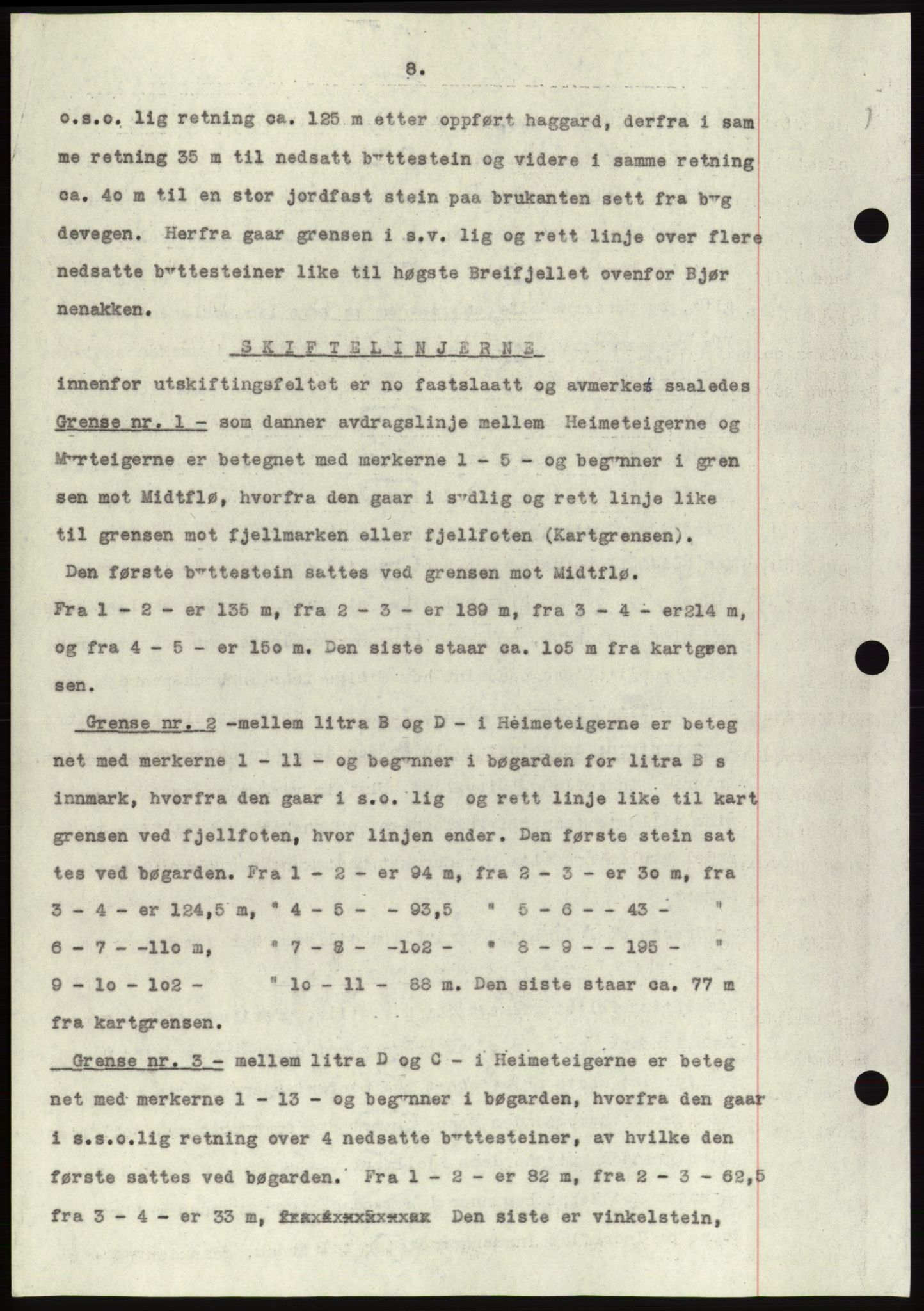 Søre Sunnmøre sorenskriveri, AV/SAT-A-4122/1/2/2C/L0077: Mortgage book no. 3A, 1945-1946, Diary no: : 827/1945