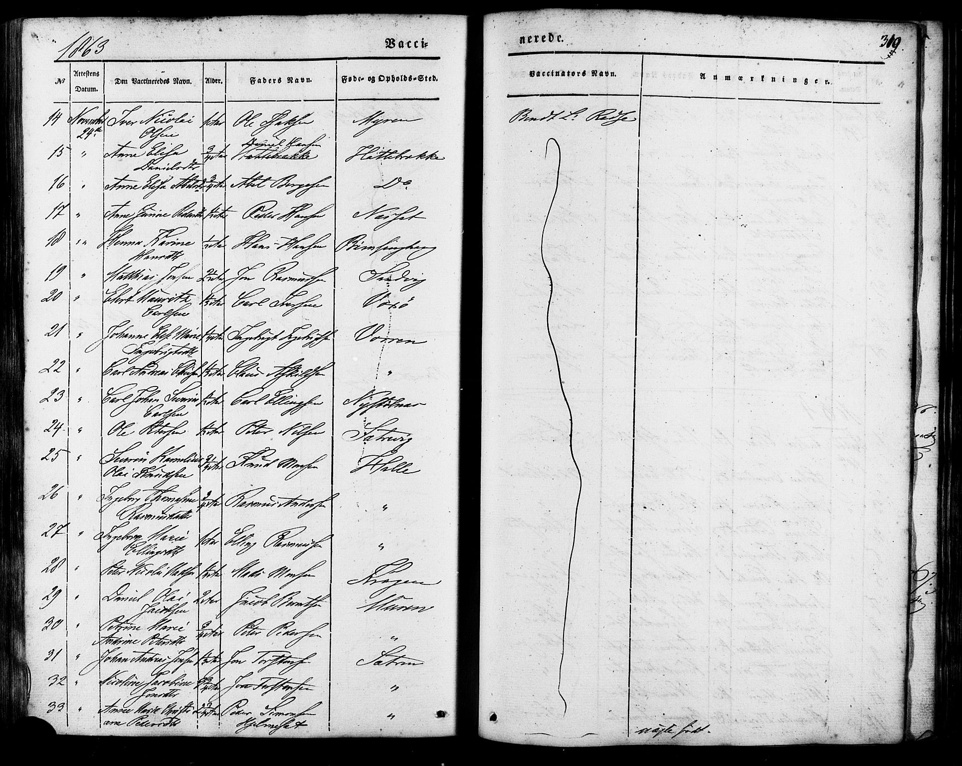 Ministerialprotokoller, klokkerbøker og fødselsregistre - Møre og Romsdal, AV/SAT-A-1454/503/L0034: Parish register (official) no. 503A02, 1841-1884, p. 310