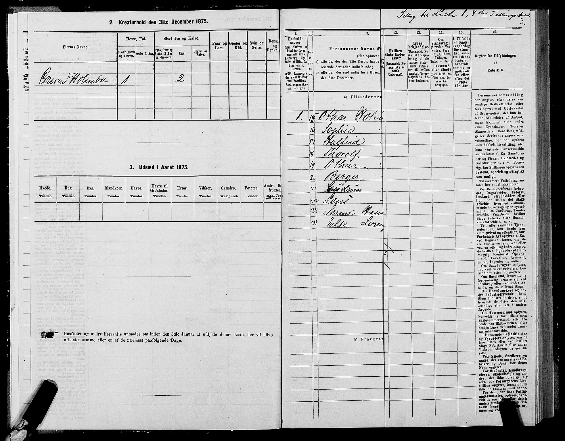 SATØ, 1875 census for 1902P Tromsø, 1875, p. 3003