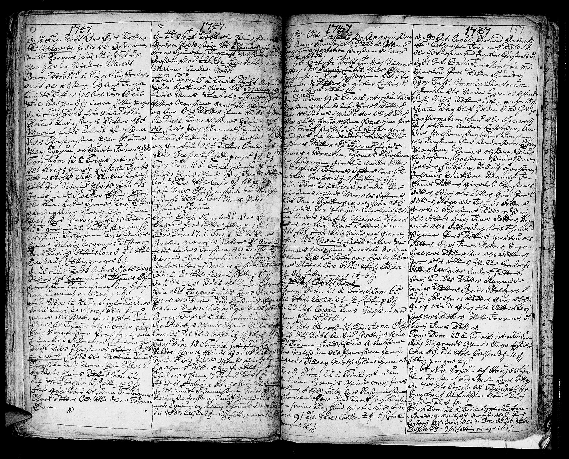 Lærdal sokneprestembete, AV/SAB-A-81201: Parish register (official) no. A 1, 1711-1752, p. 107