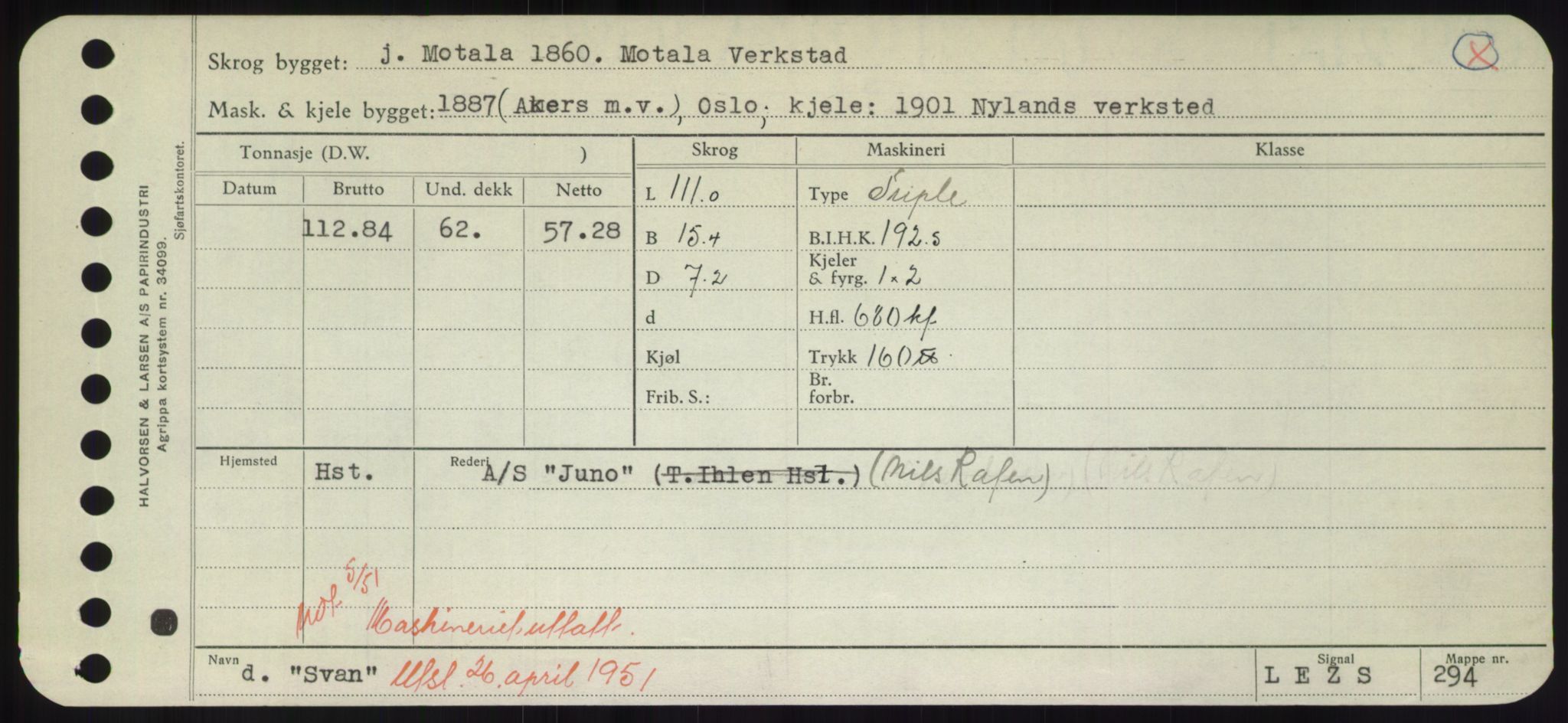 Sjøfartsdirektoratet med forløpere, Skipsmålingen, RA/S-1627/H/Hd/L0037: Fartøy, Su-Så, p. 247