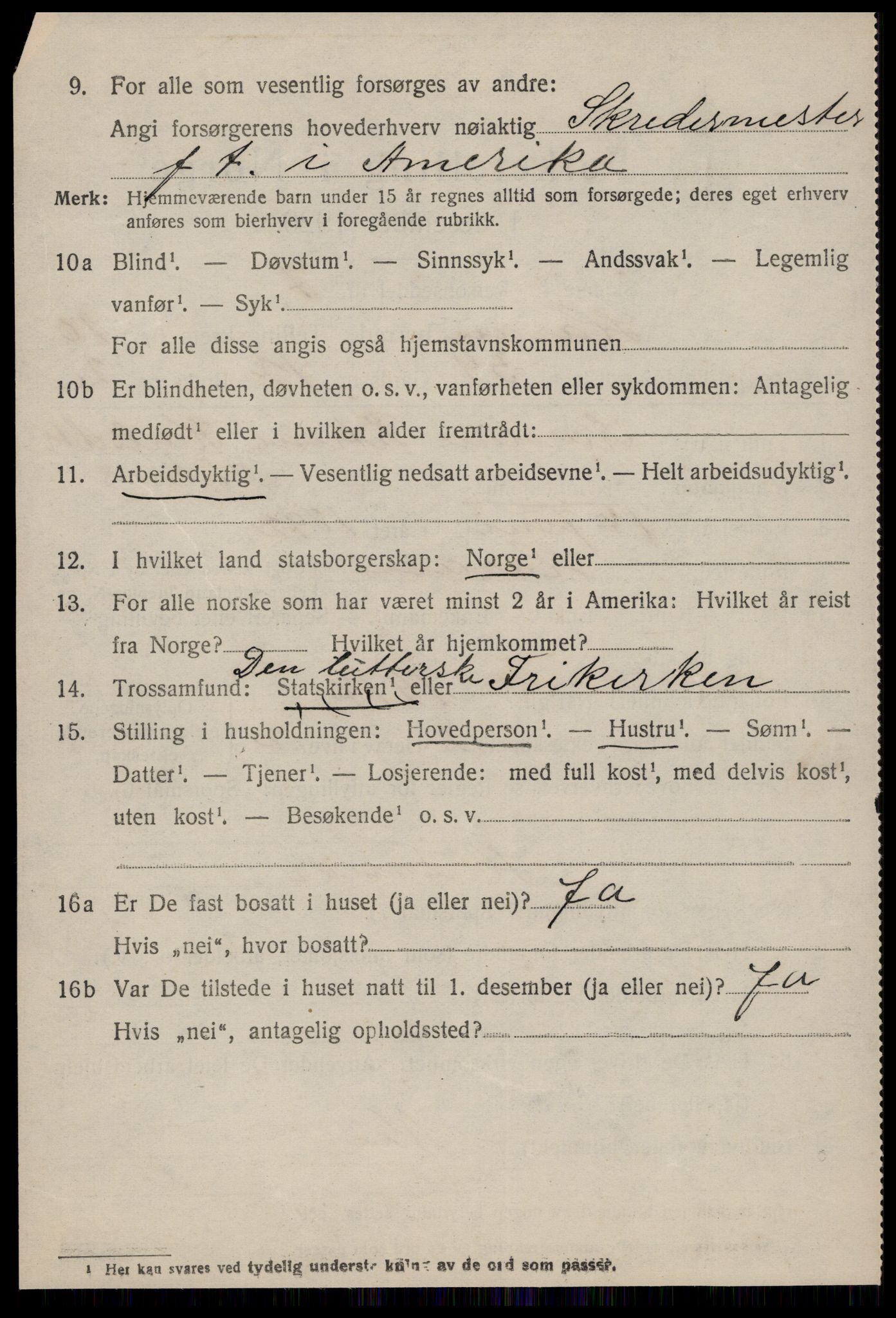 SAT, 1920 census for Haram, 1920, p. 6264