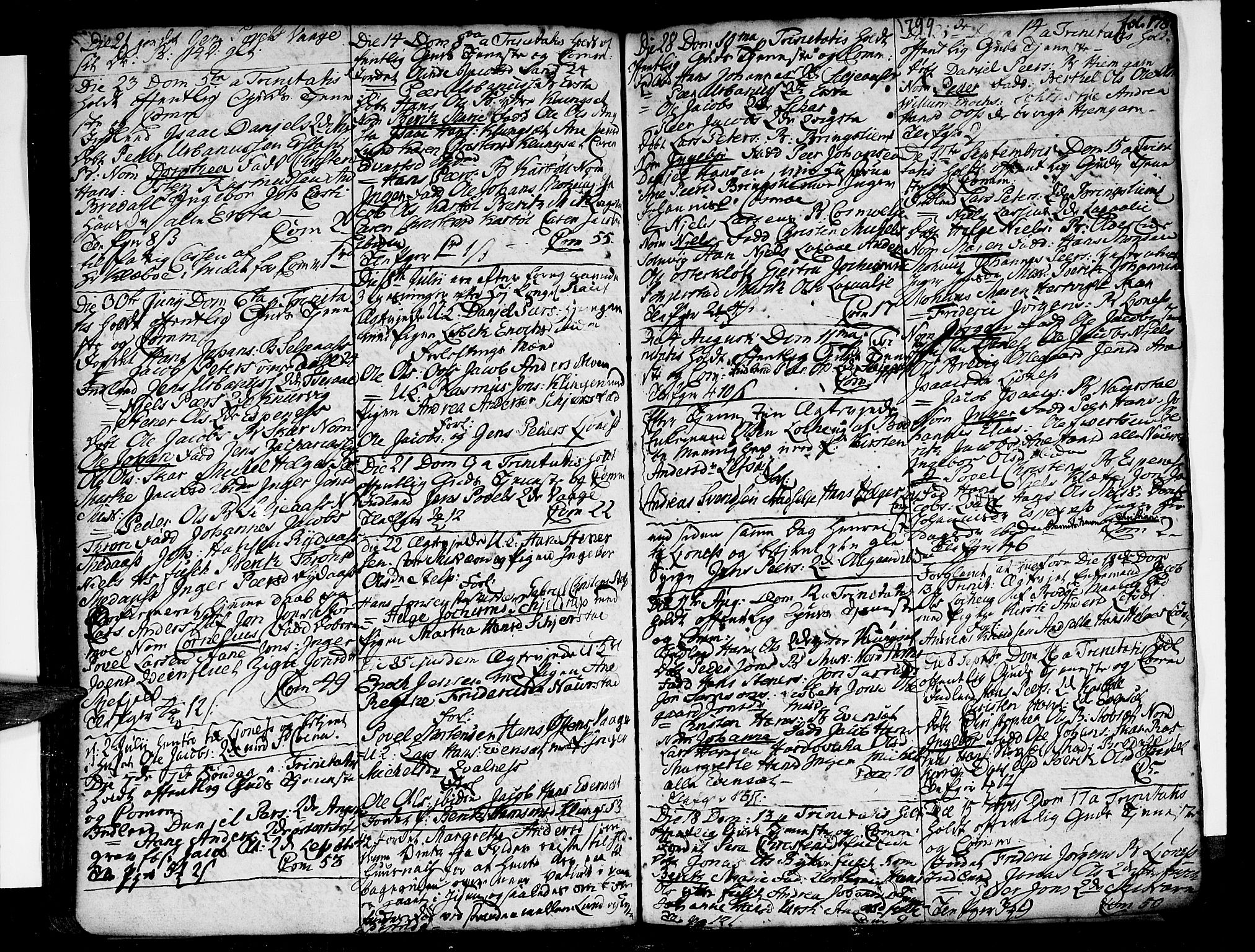 Ministerialprotokoller, klokkerbøker og fødselsregistre - Nordland, AV/SAT-A-1459/852/L0735: Parish register (official) no. 852A05, 1762-1820, p. 178