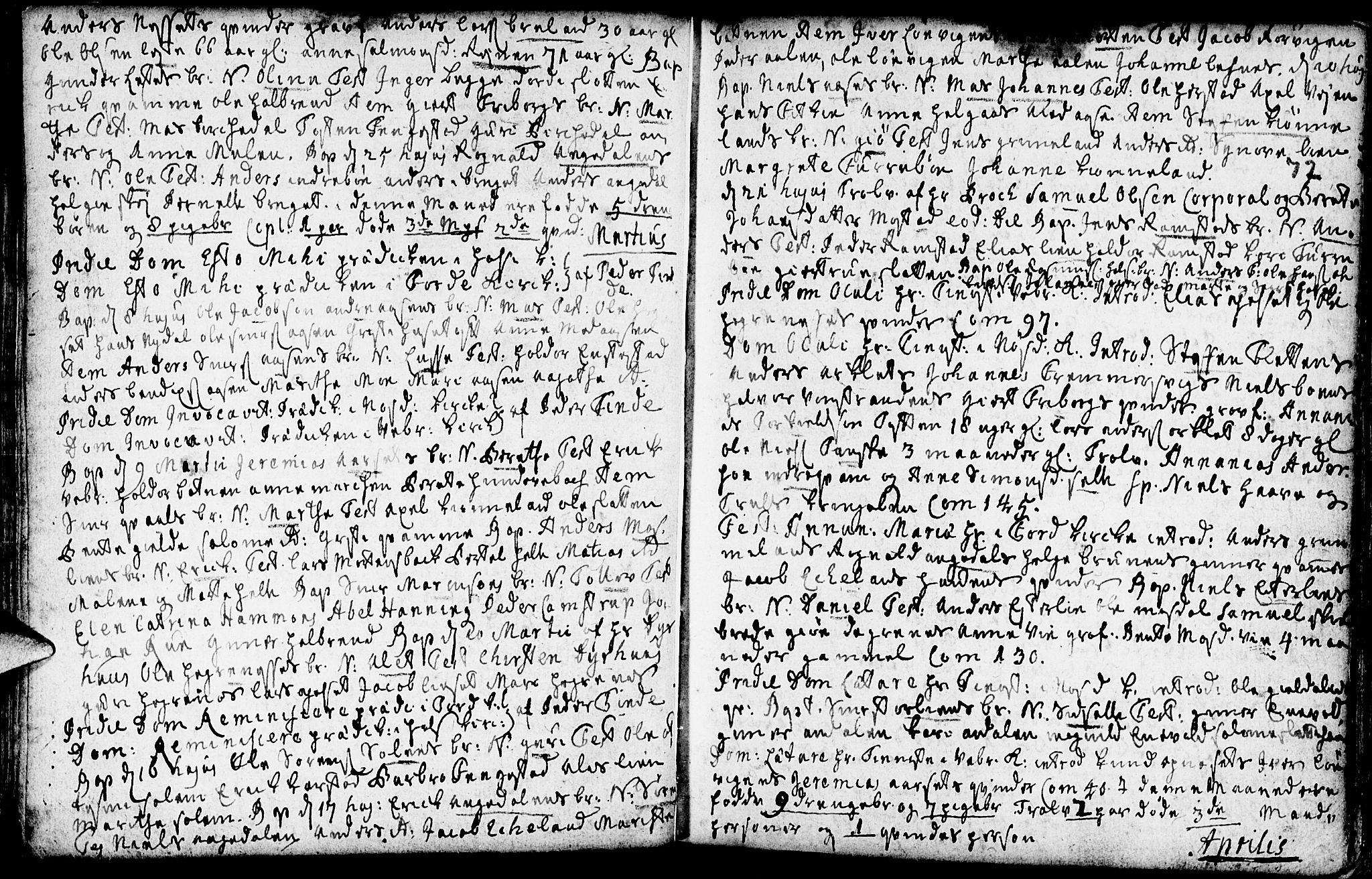 Førde sokneprestembete, SAB/A-79901/H/Haa/Haaa/L0002: Parish register (official) no. A 2, 1728-1748, p. 72