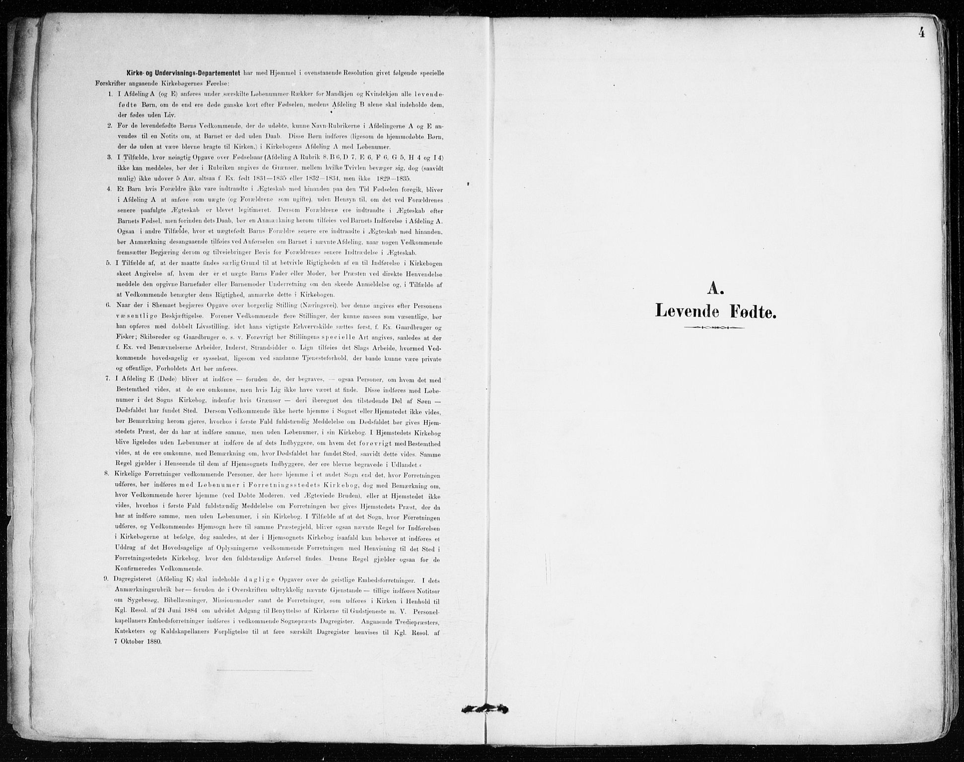 Mariakirken Sokneprestembete, SAB/A-76901/H/Haa/L0008: Parish register (official) no. A 8, 1893-1942, p. 4