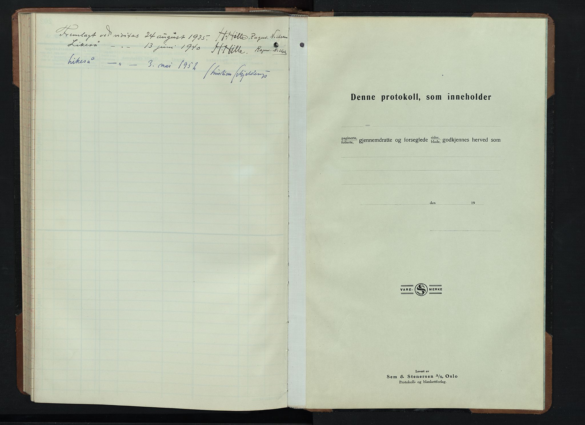 Gran prestekontor, SAH/PREST-112/H/Ha/Hab/L0009: Parish register (copy) no. 9, 1933-1950