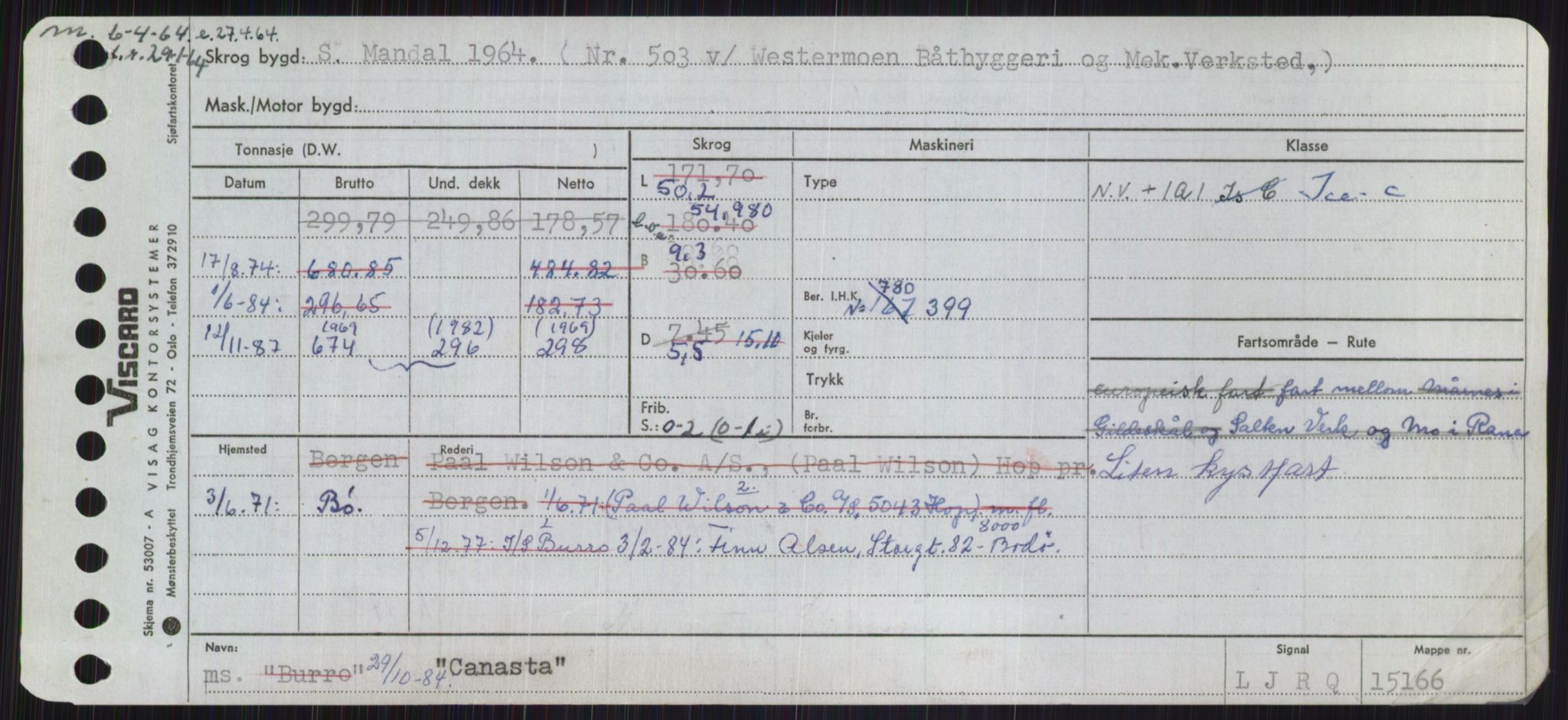 Sjøfartsdirektoratet med forløpere, Skipsmålingen, RA/S-1627/H/Ha/L0001/0002: Fartøy, A-Eig / Fartøy Bjør-Eig, p. 555