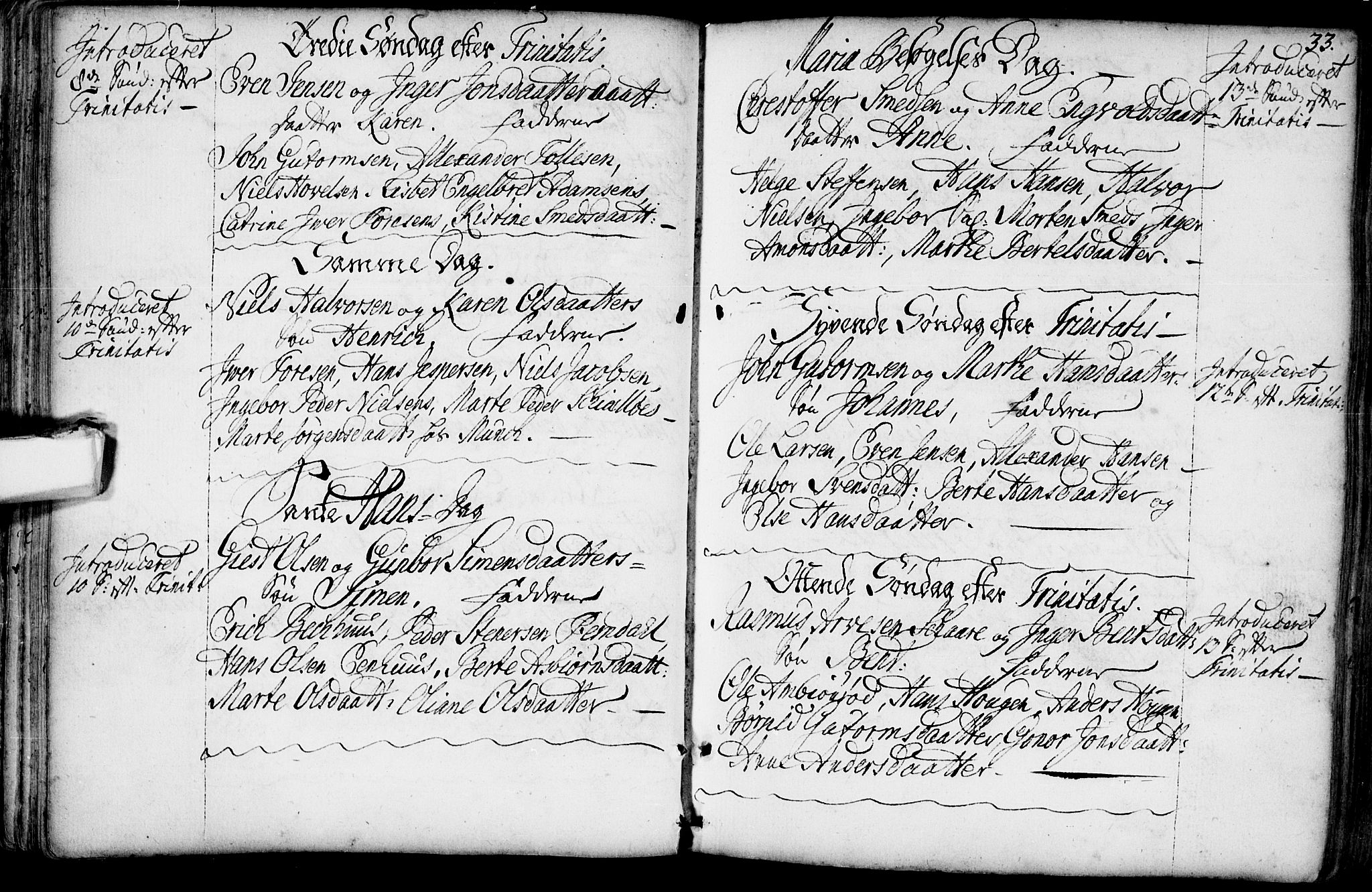 Glemmen prestekontor Kirkebøker, AV/SAO-A-10908/F/Fa/L0001: Parish register (official) no. 1, 1733-1759, p. 33