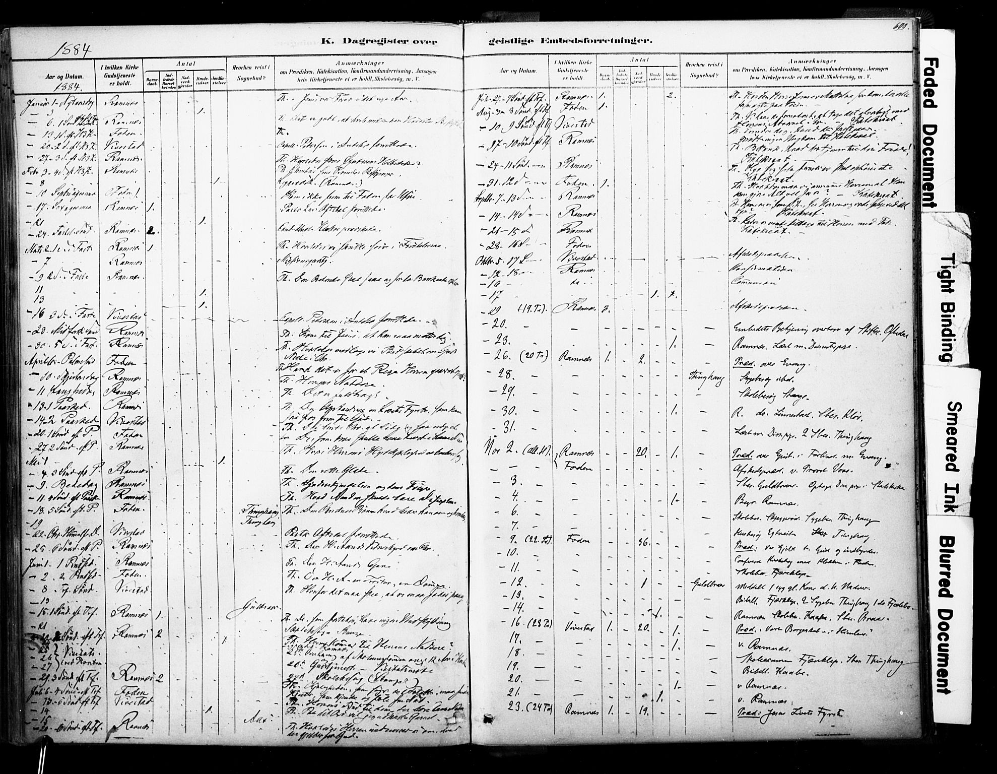 Ramnes kirkebøker, SAKO/A-314/F/Fa/L0007: Parish register (official) no. I 7, 1878-1895, p. 698-699