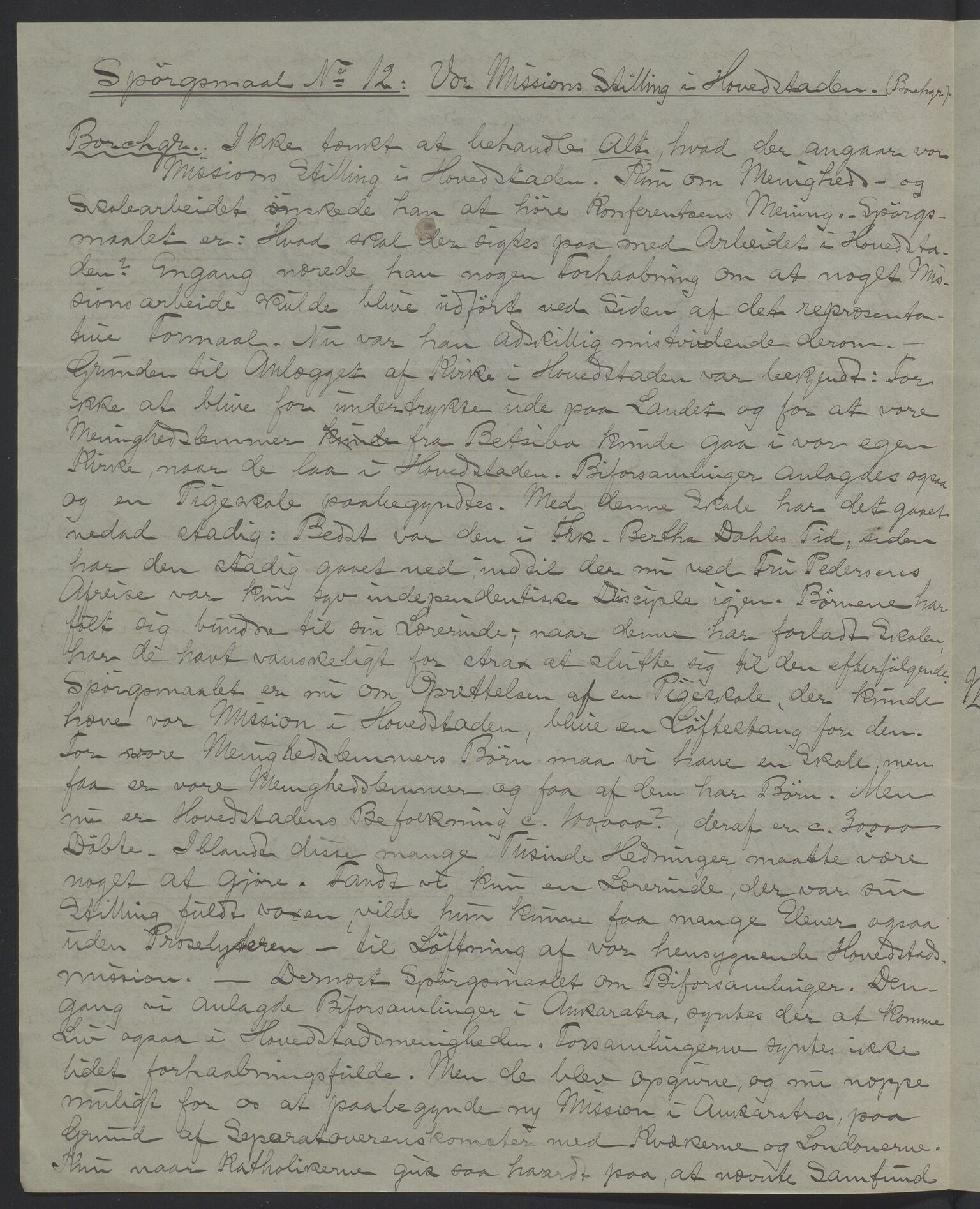 Det Norske Misjonsselskap - hovedadministrasjonen, VID/MA-A-1045/D/Da/Daa/L0036/0011: Konferansereferat og årsberetninger / Konferansereferat fra Madagaskar Innland., 1886