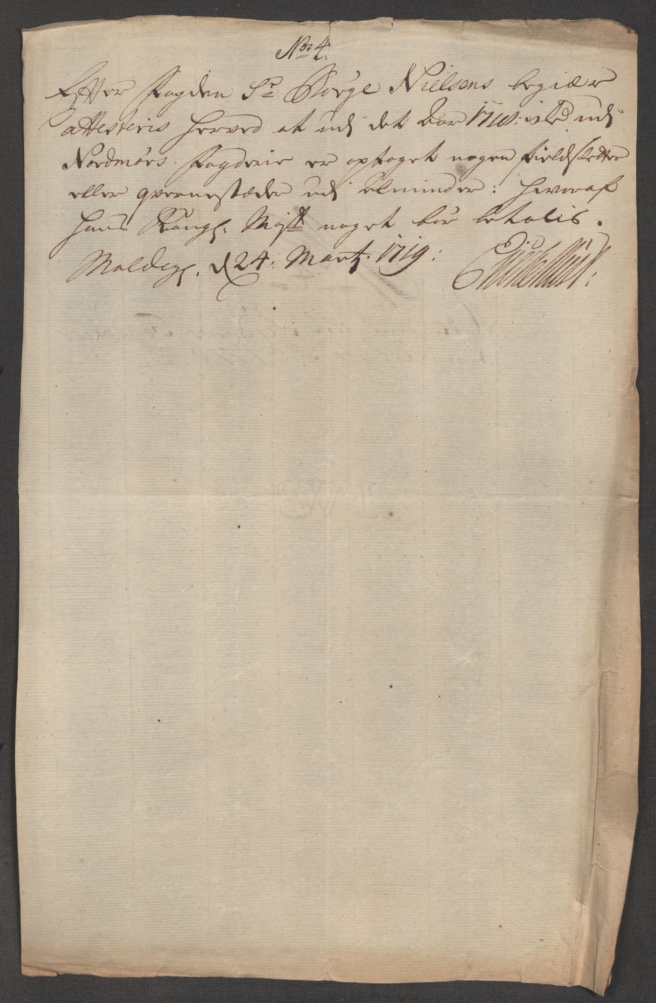 Rentekammeret inntil 1814, Reviderte regnskaper, Fogderegnskap, AV/RA-EA-4092/R56/L3751: Fogderegnskap Nordmøre, 1718, p. 102