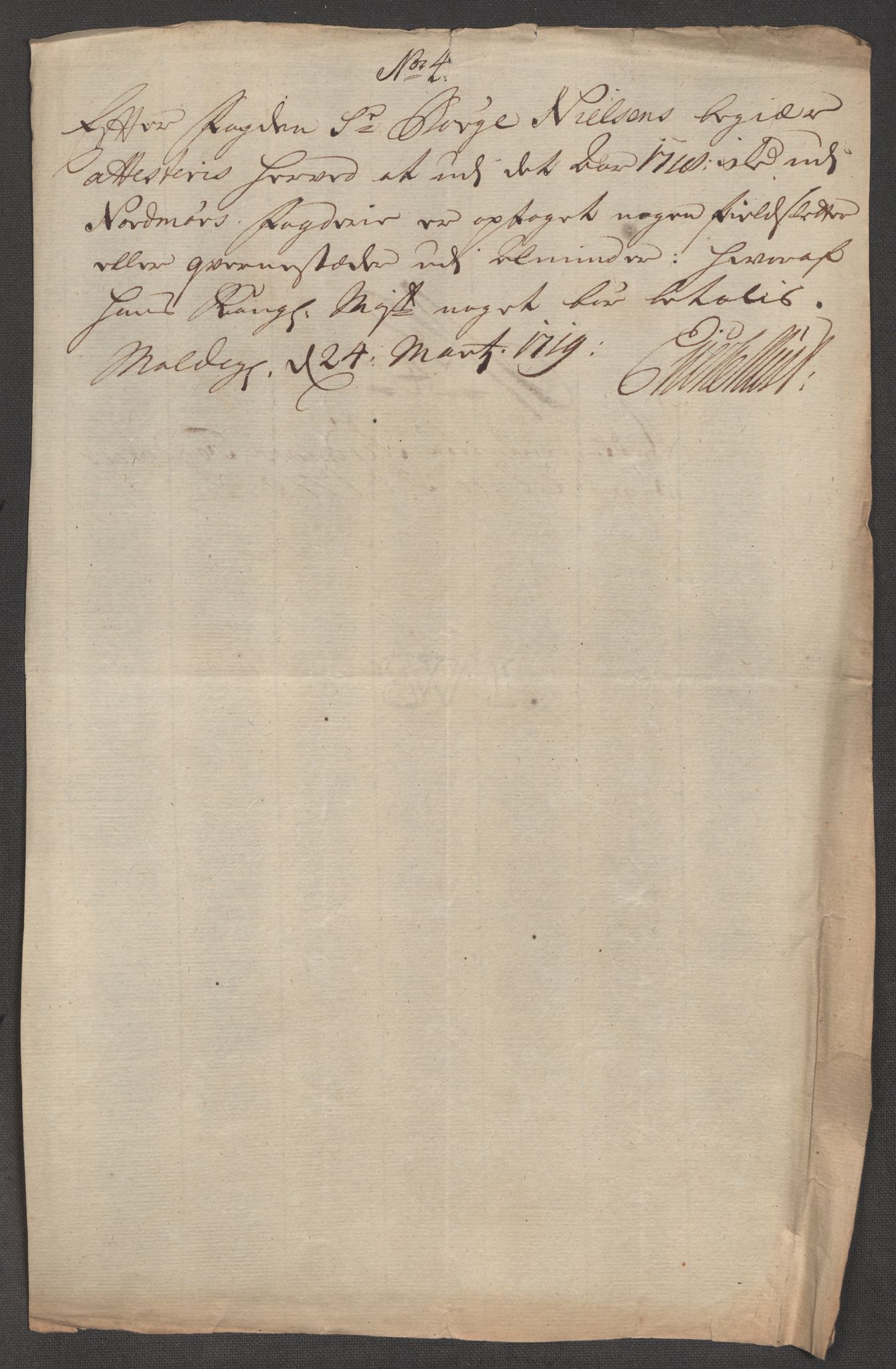 Rentekammeret inntil 1814, Reviderte regnskaper, Fogderegnskap, RA/EA-4092/R56/L3751: Fogderegnskap Nordmøre, 1718, p. 102