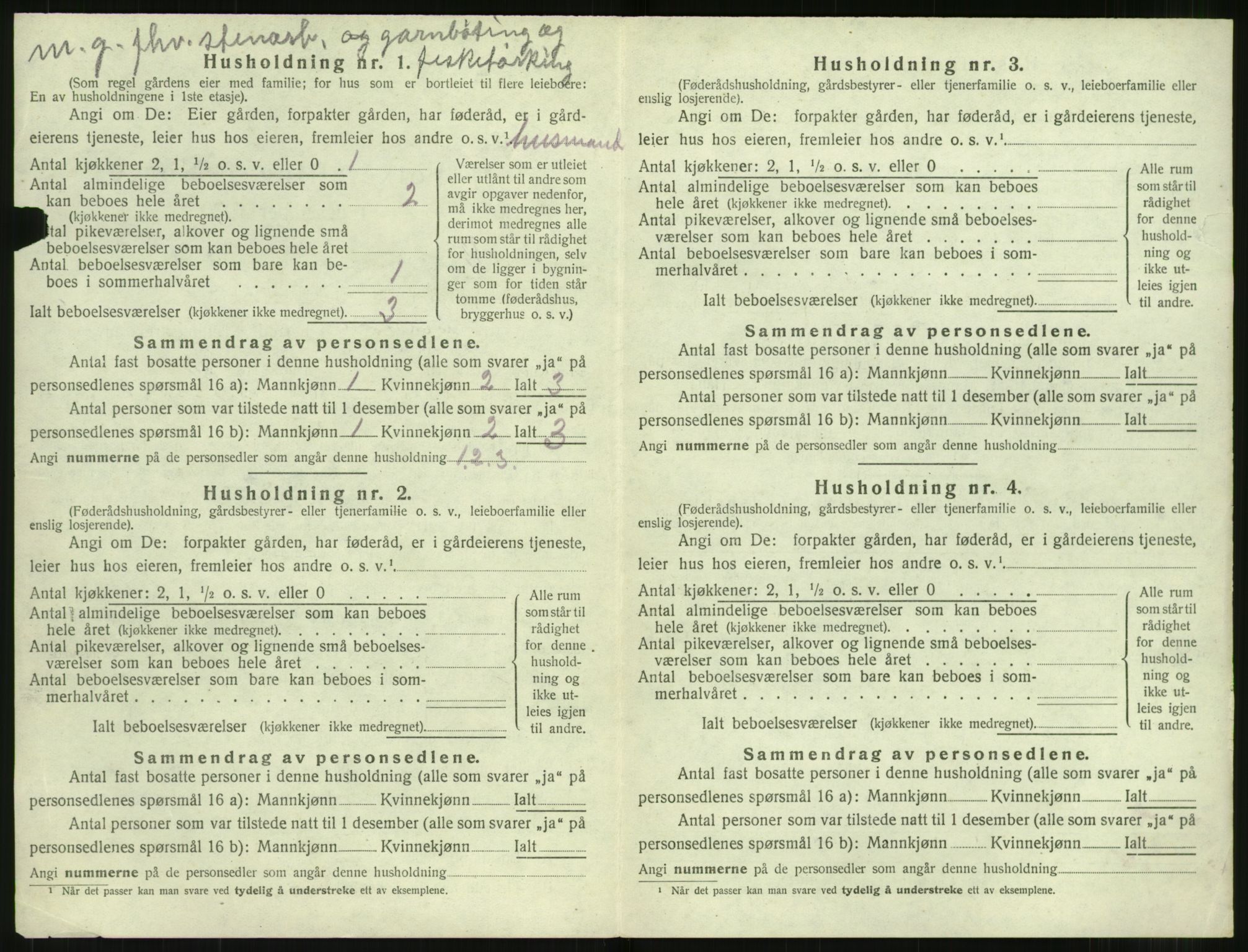 SAT, 1920 census for Ørskog, 1920, p. 481