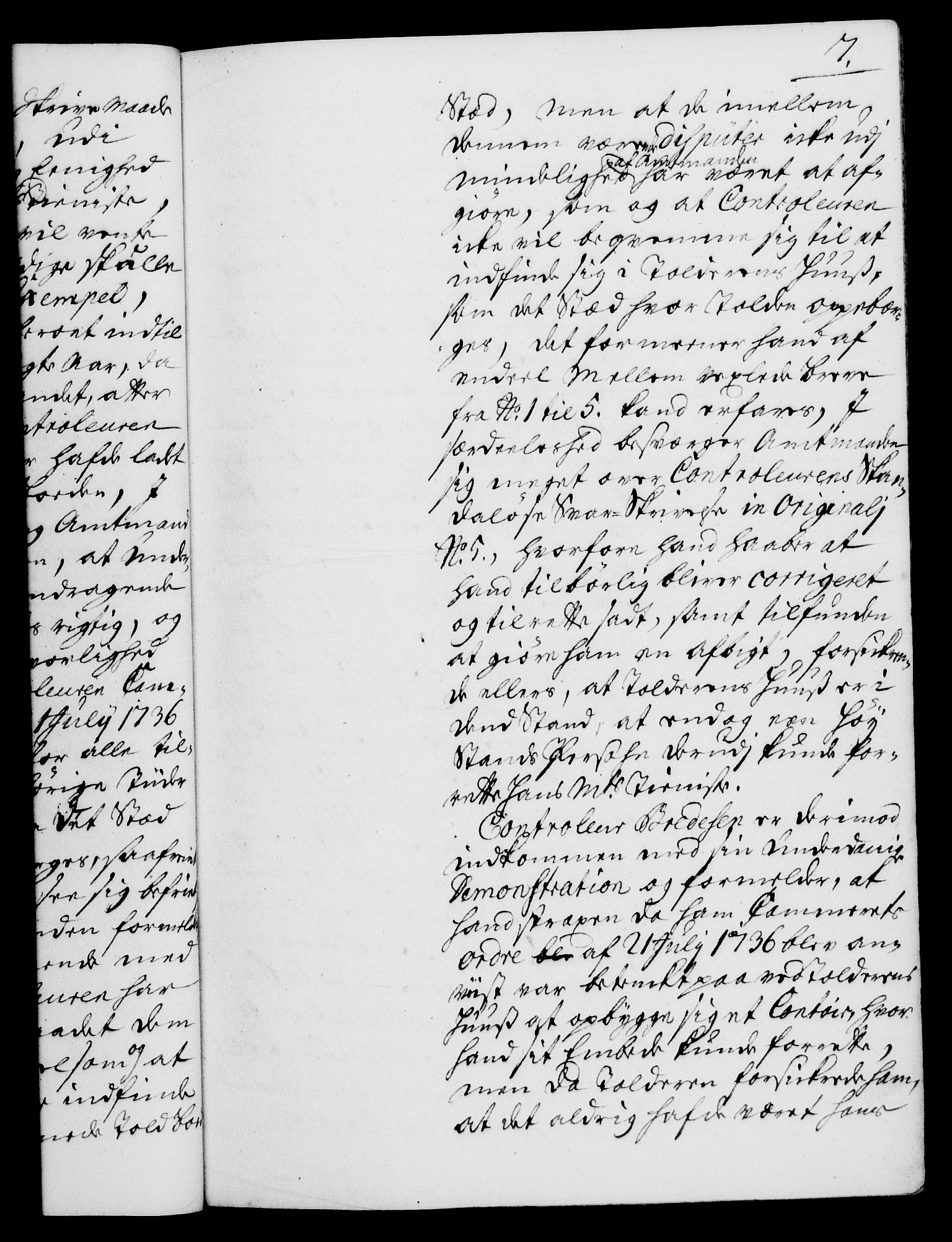 Rentekammeret, Kammerkanselliet, RA/EA-3111/G/Gh/Gha/L0021: Norsk ekstraktmemorialprotokoll (merket RK 53.66), 1739, p. 7