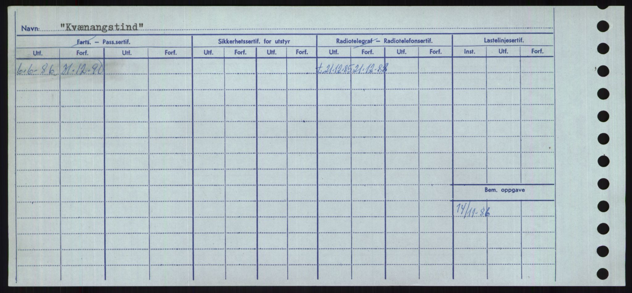 Sjøfartsdirektoratet med forløpere, Skipsmålingen, AV/RA-S-1627/H/Ha/L0003/0002: Fartøy, Hilm-Mar / Fartøy, Kom-Mar, p. 184