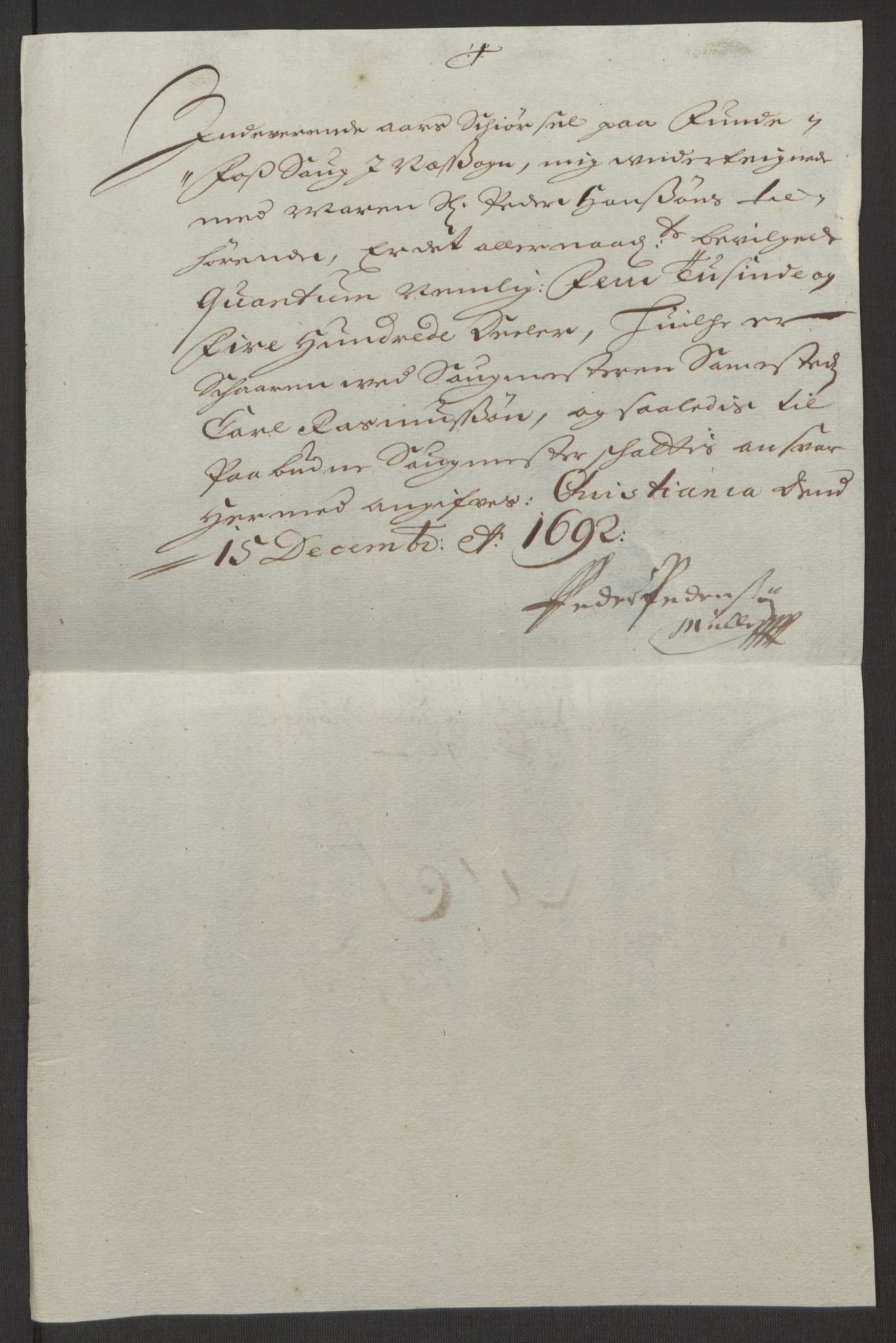 Rentekammeret inntil 1814, Reviderte regnskaper, Fogderegnskap, AV/RA-EA-4092/R12/L0704: Fogderegnskap Øvre Romerike, 1692, p. 232