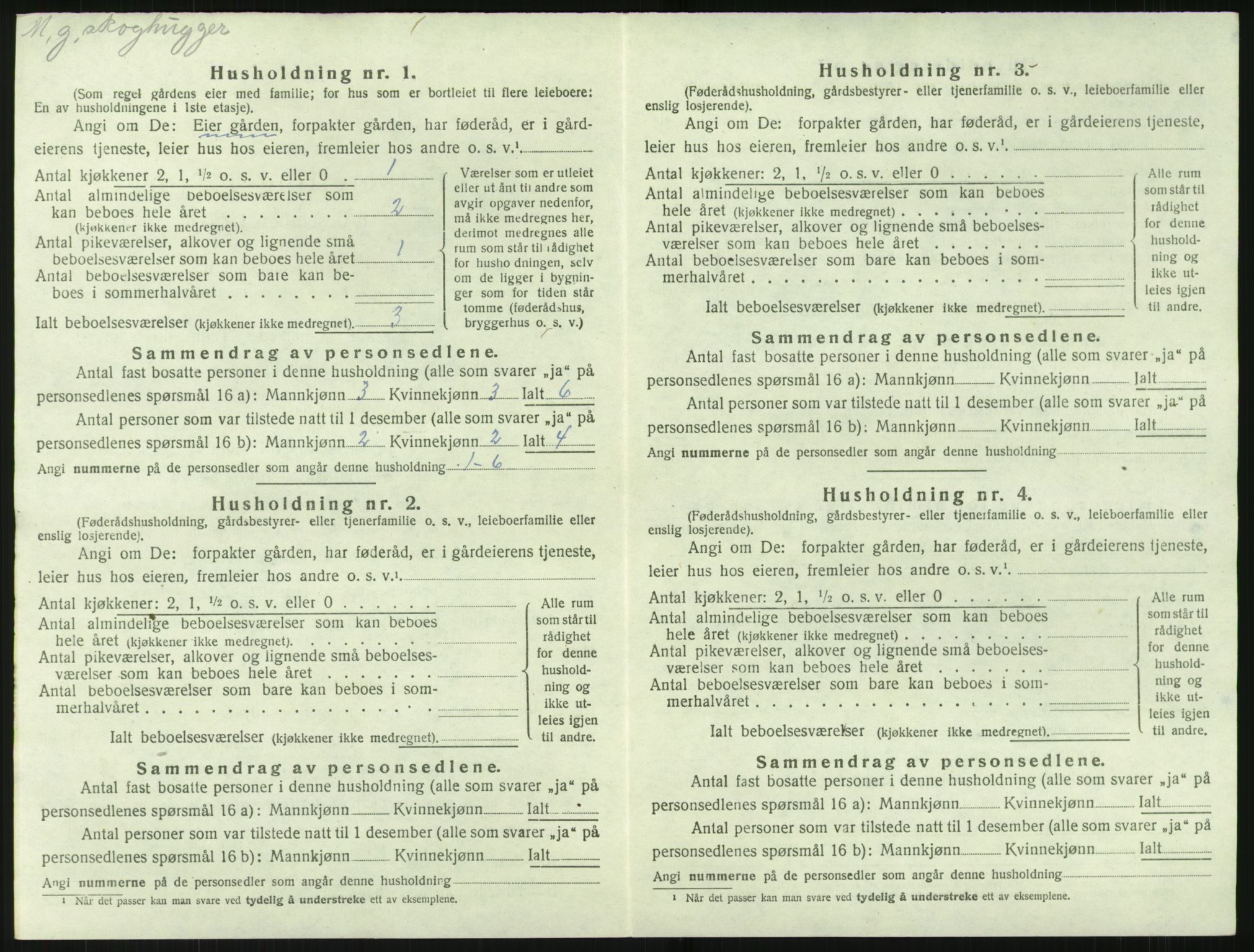 SAK, 1920 census for Holt, 1920, p. 769