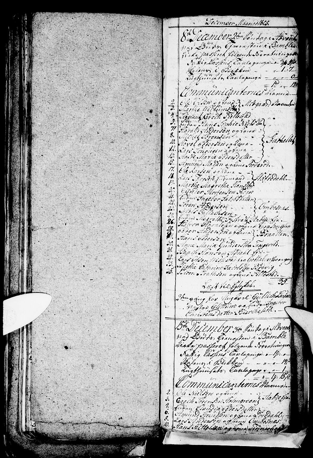 Bamble kirkebøker, SAKO/A-253/G/Ga/L0003: Parish register (copy) no. I 3, 1802-1807