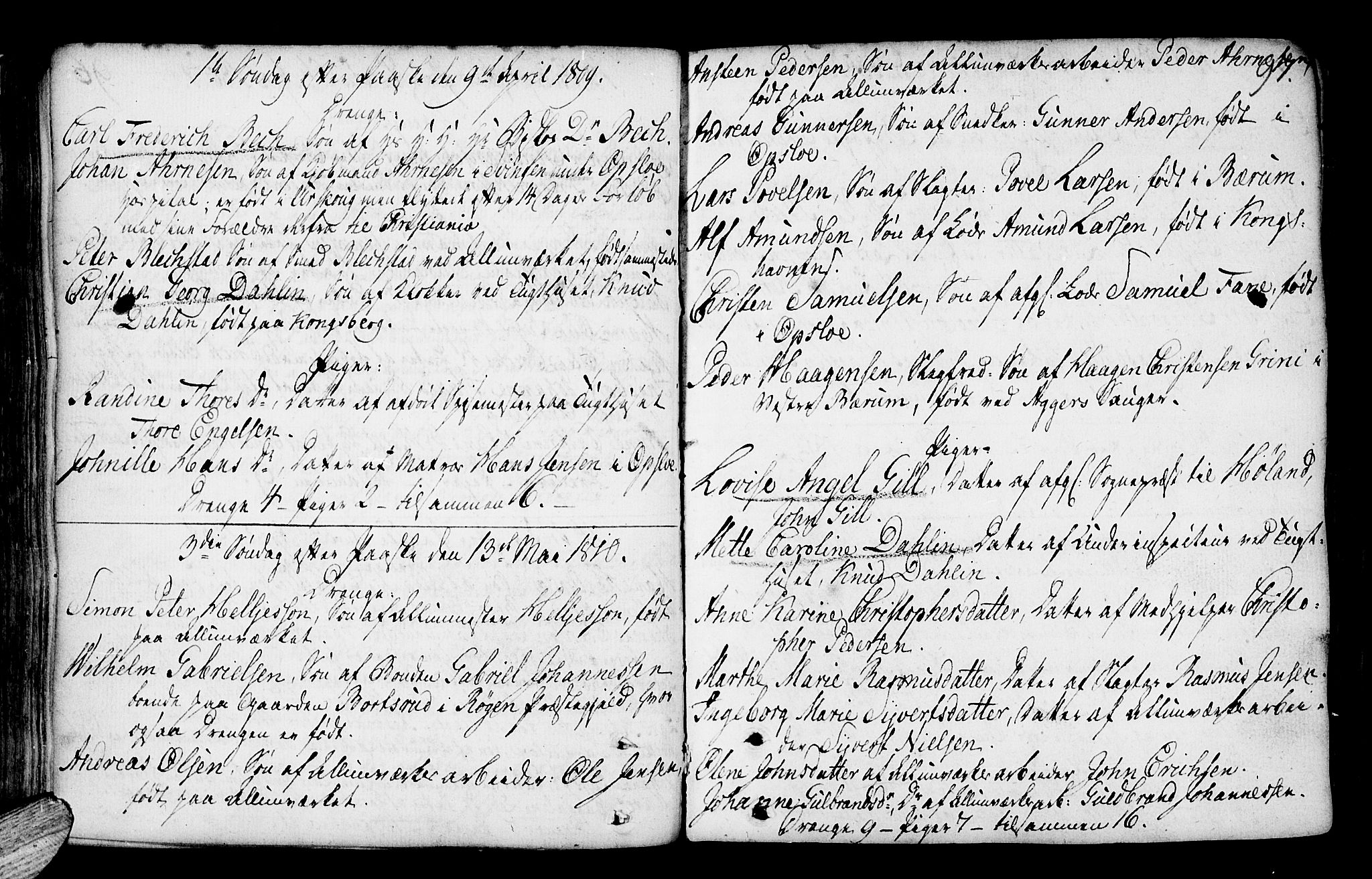 Gamlebyen prestekontor Kirkebøker, SAO/A-10884/F/Fa/L0001: Parish register (official) no. 1, 1734-1818, p. 97