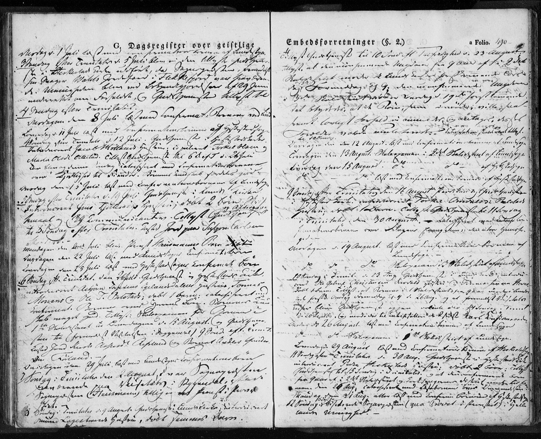 Lund sokneprestkontor, AV/SAST-A-101809/S06/L0008: Parish register (official) no. A 7.2, 1833-1854, p. 490