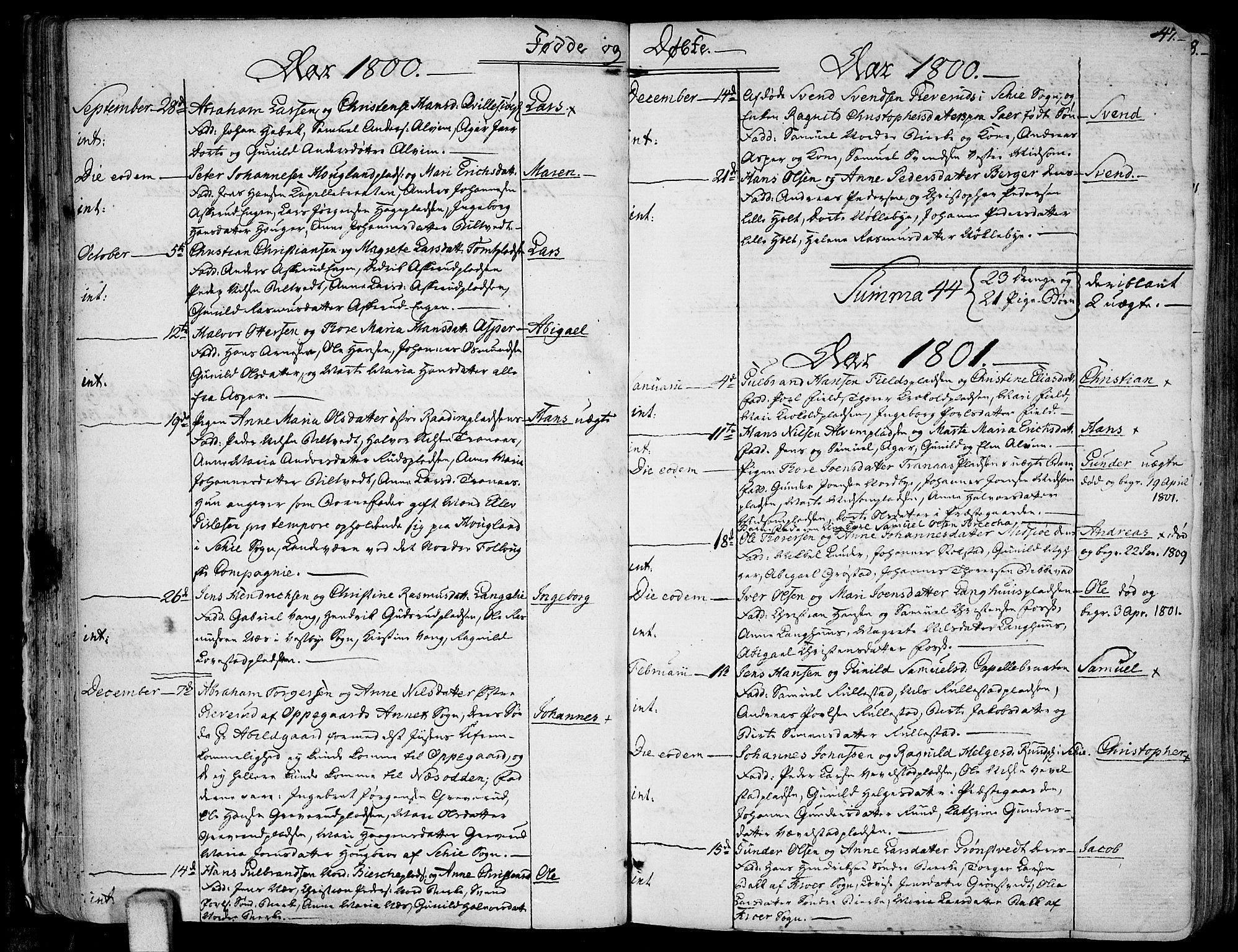 Kråkstad prestekontor Kirkebøker, AV/SAO-A-10125a/F/Fa/L0002: Parish register (official) no. I 2, 1786-1814, p. 47