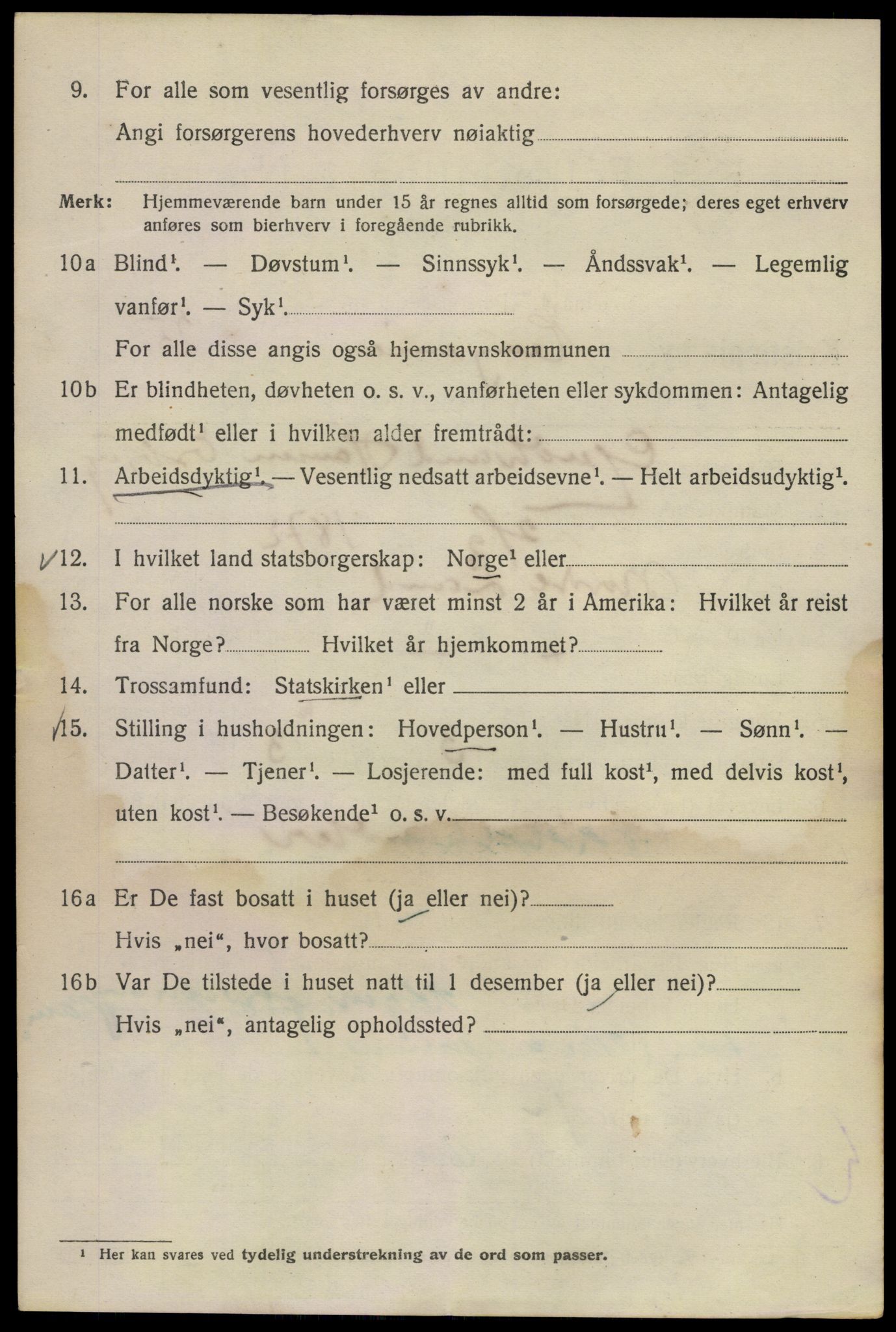 SAO, 1920 census for Kristiania, 1920, p. 224710